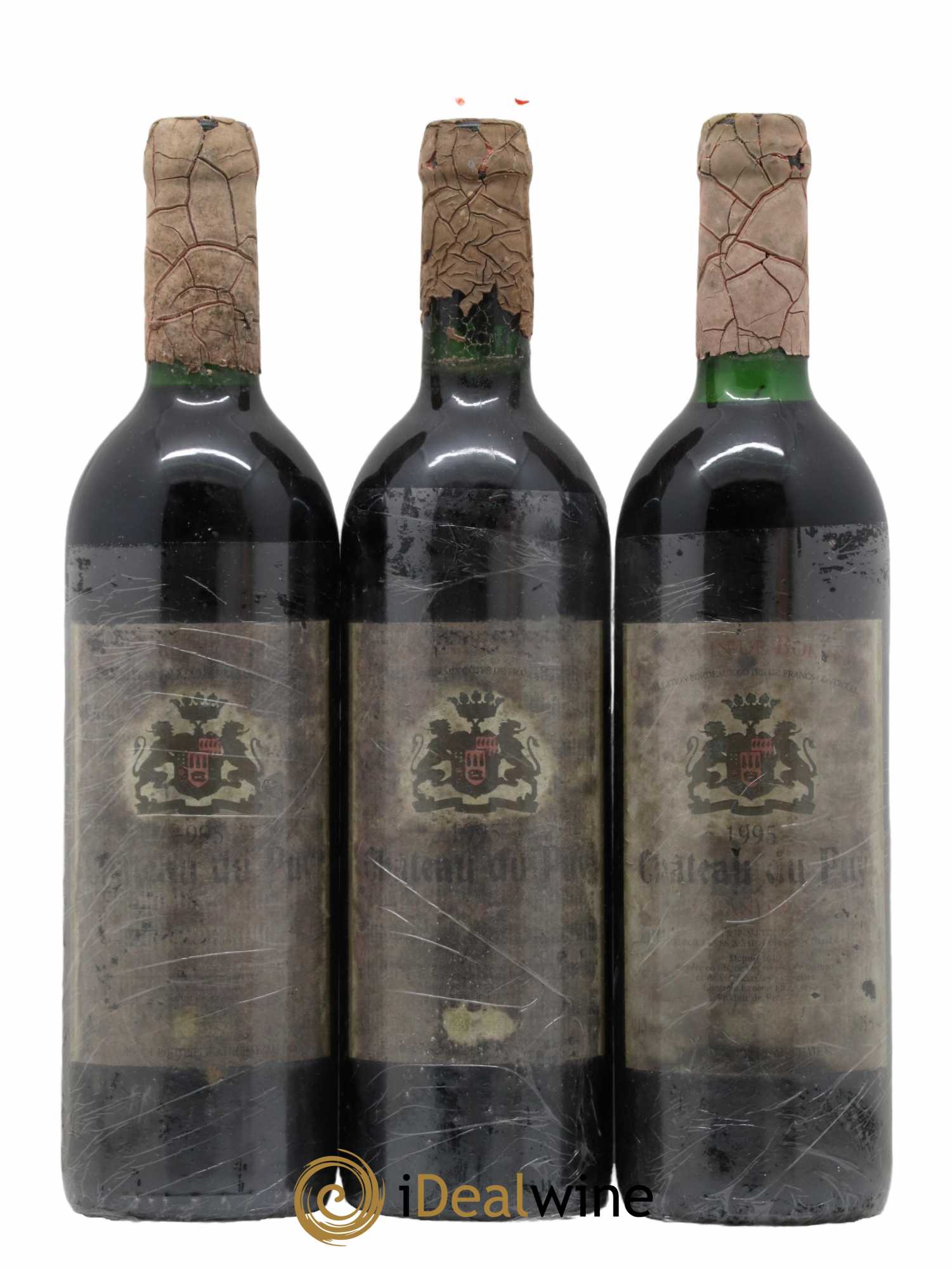 Château Le Puy 1995 - Lot de 3 bouteilles - 0
