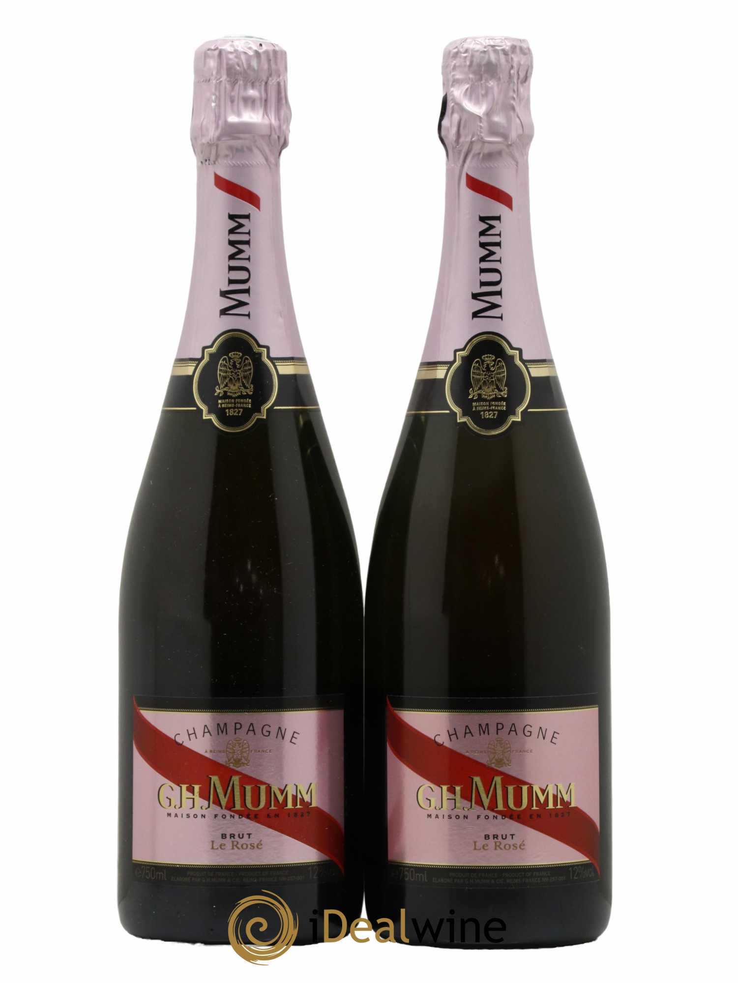 Champagne - Mumm Le Rosé - Lot de 2 bouteilles - 0