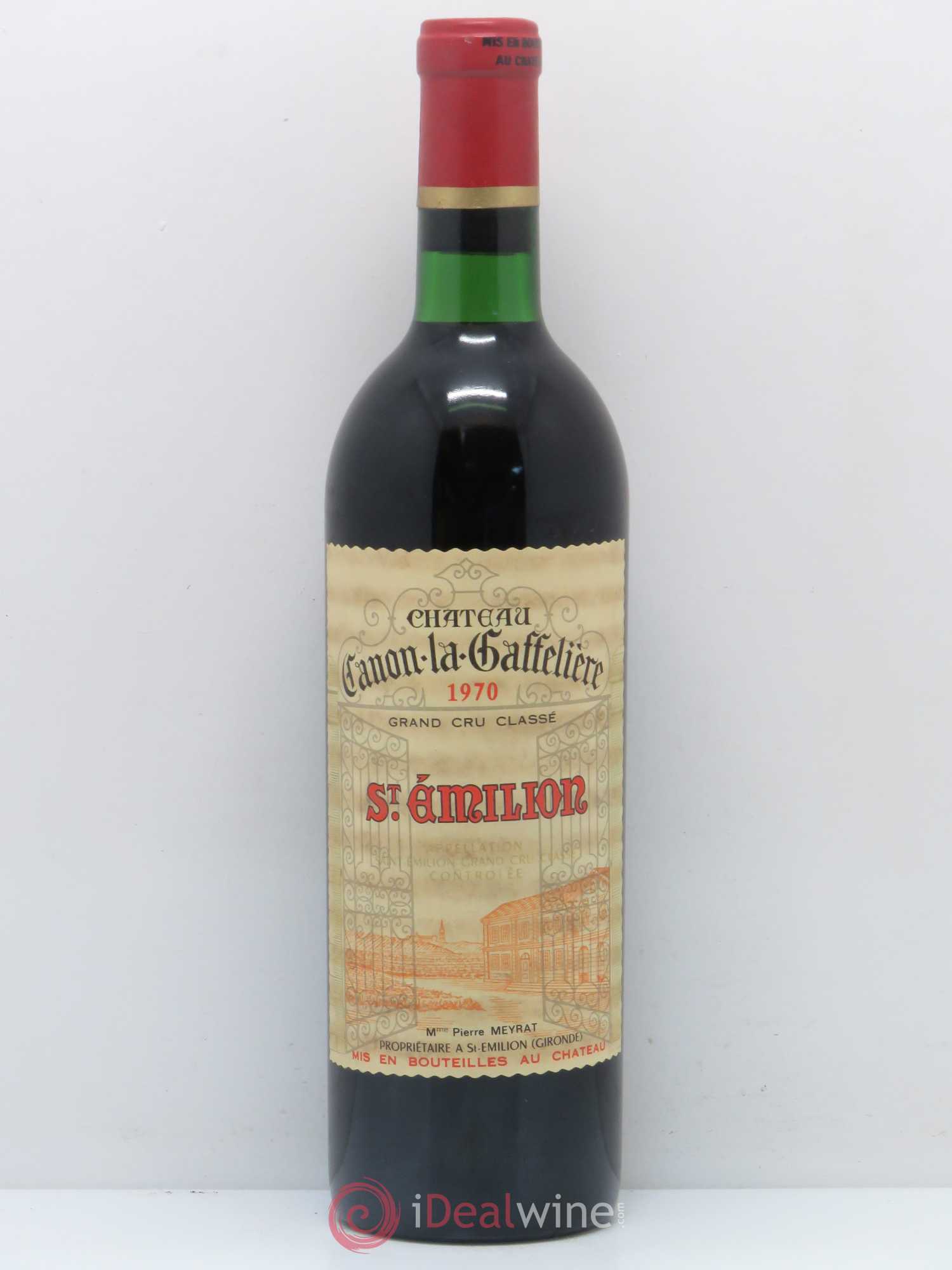 Château Canon la Gaffelière 1er Grand Cru Classé B 1970 - Lot de 1 bouteille - 0
