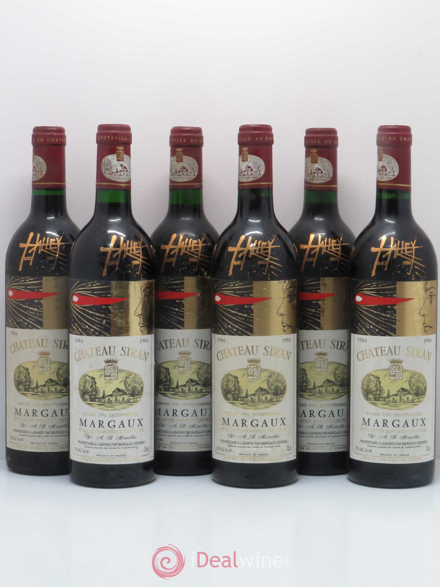 Château Siran 1986 - Lot de 6 bouteilles - 0
