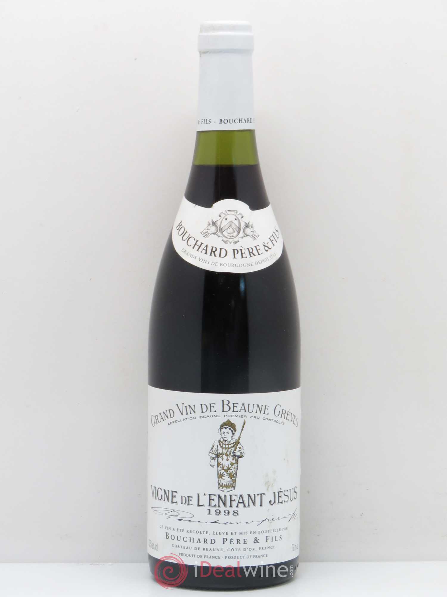 Beaune 1er Cru Grèves - Vigne de l'Enfant Jésus Bouchard Père & Fils 1998 - Lot de 1 bouteille - 0