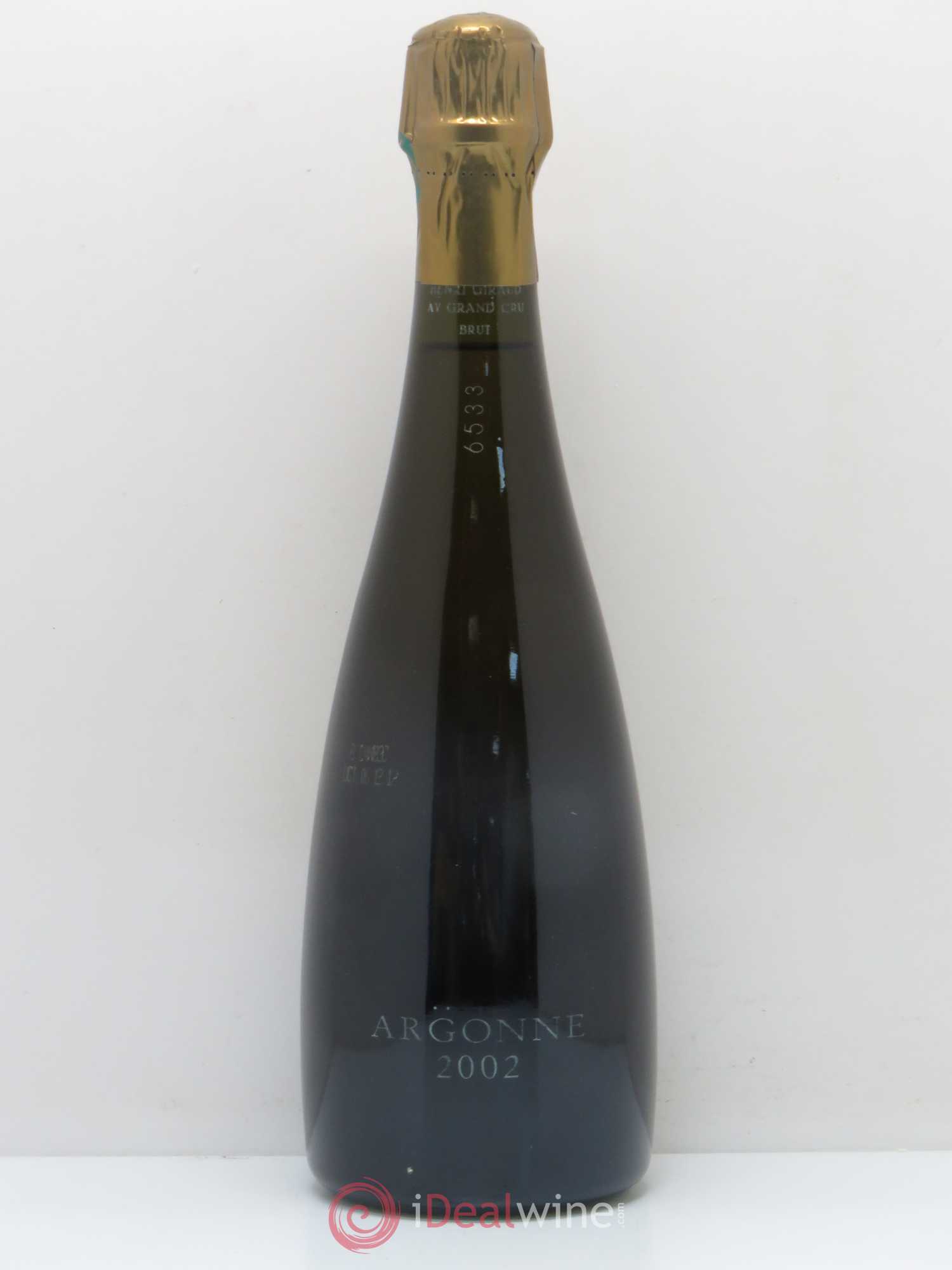 Argonne Henri Giraud 2002 - Lot de 1 bouteille - 0