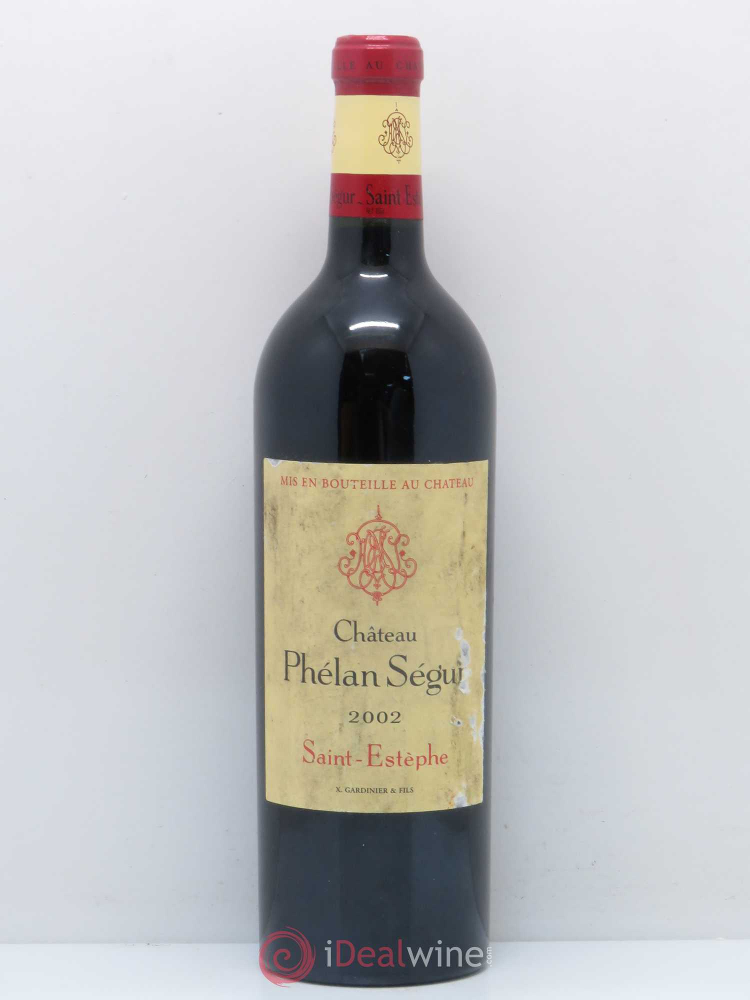 Château Phélan Ségur 2002 - Lot de 1 bouteille - 0