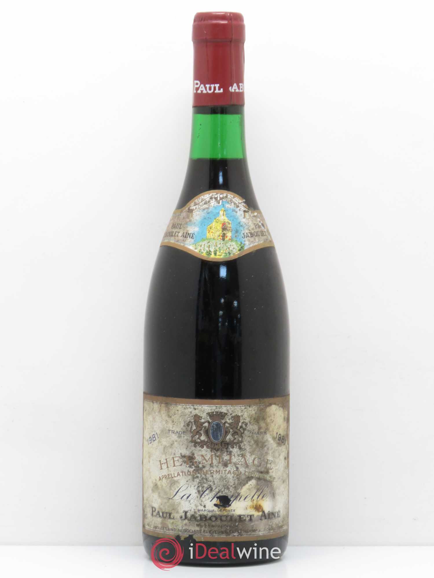 Hermitage La Chapelle Paul Jaboulet Ainé (sans prix de réserve) 1981 - Lot de 1 bouteille - 0
