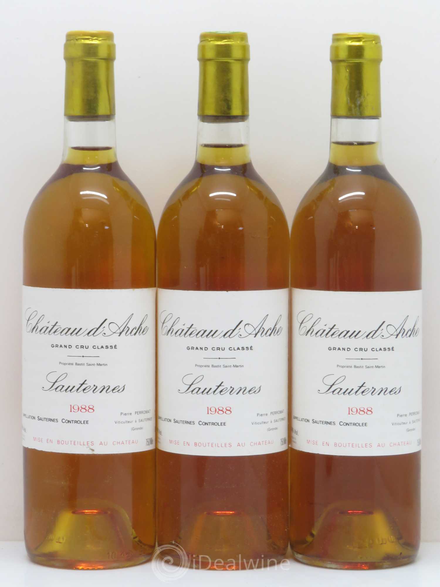 Château d' Arche 2ème Grand Cru Classé 1988 - Lotto di 6 bottiglie - 1