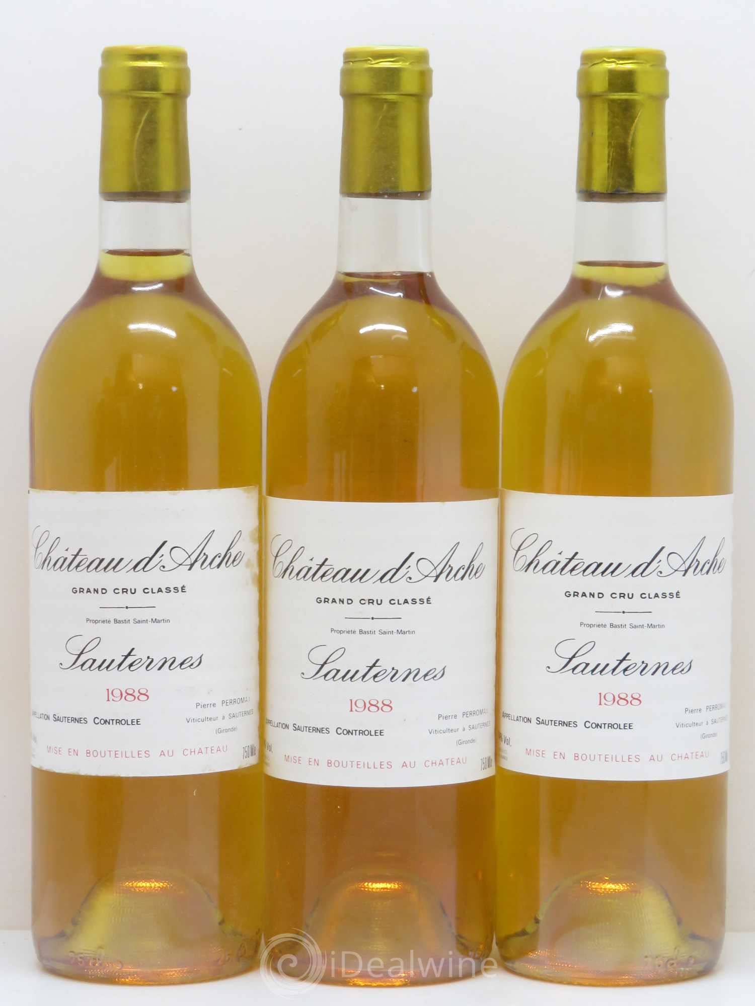 Château d' Arche 2ème Grand Cru Classé 1988 - Lotto di 6 bottiglie - 1