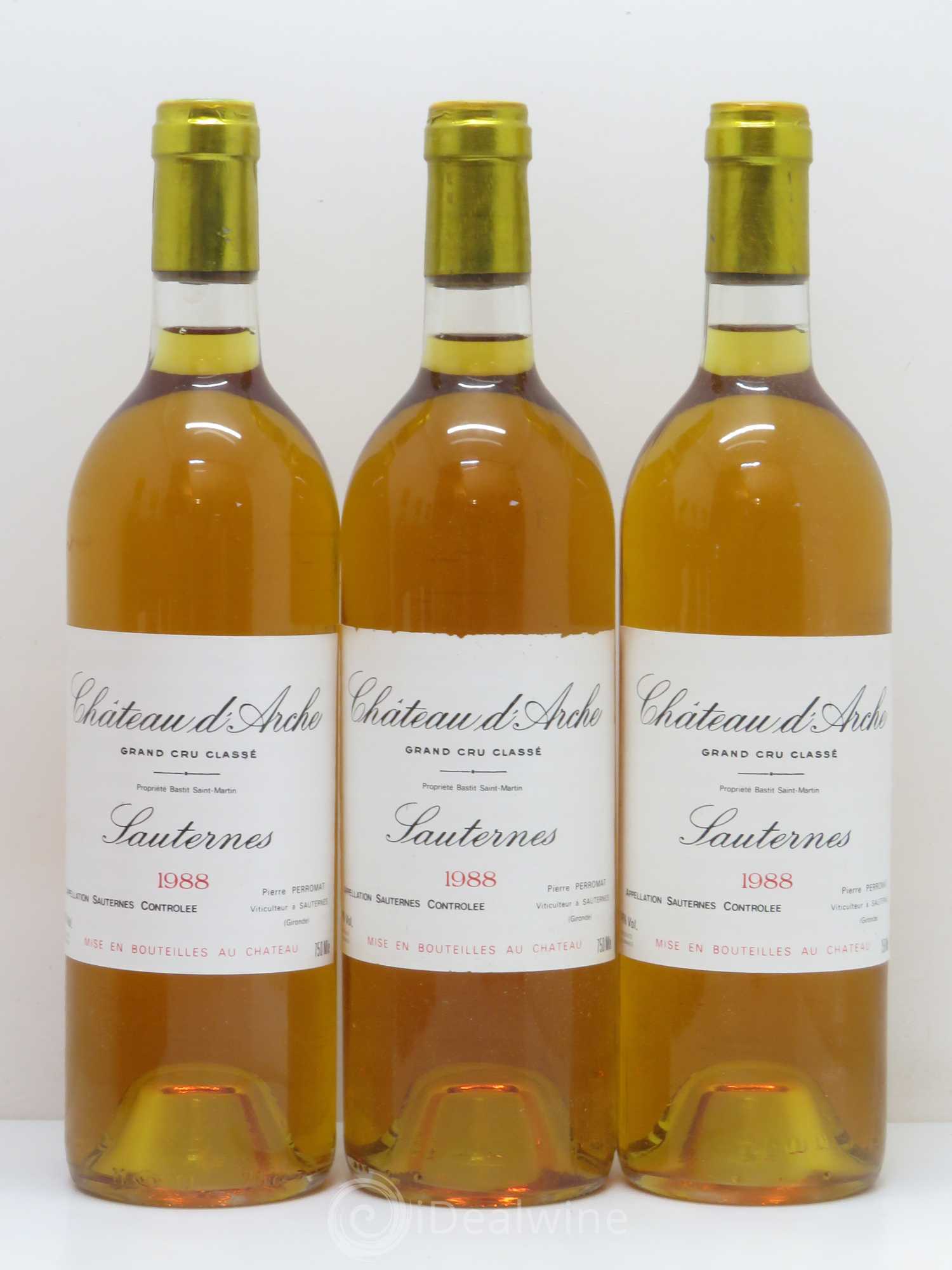 Château d' Arche 2ème Grand Cru Classé 1988 - Lotto di 6 bottiglie - 1
