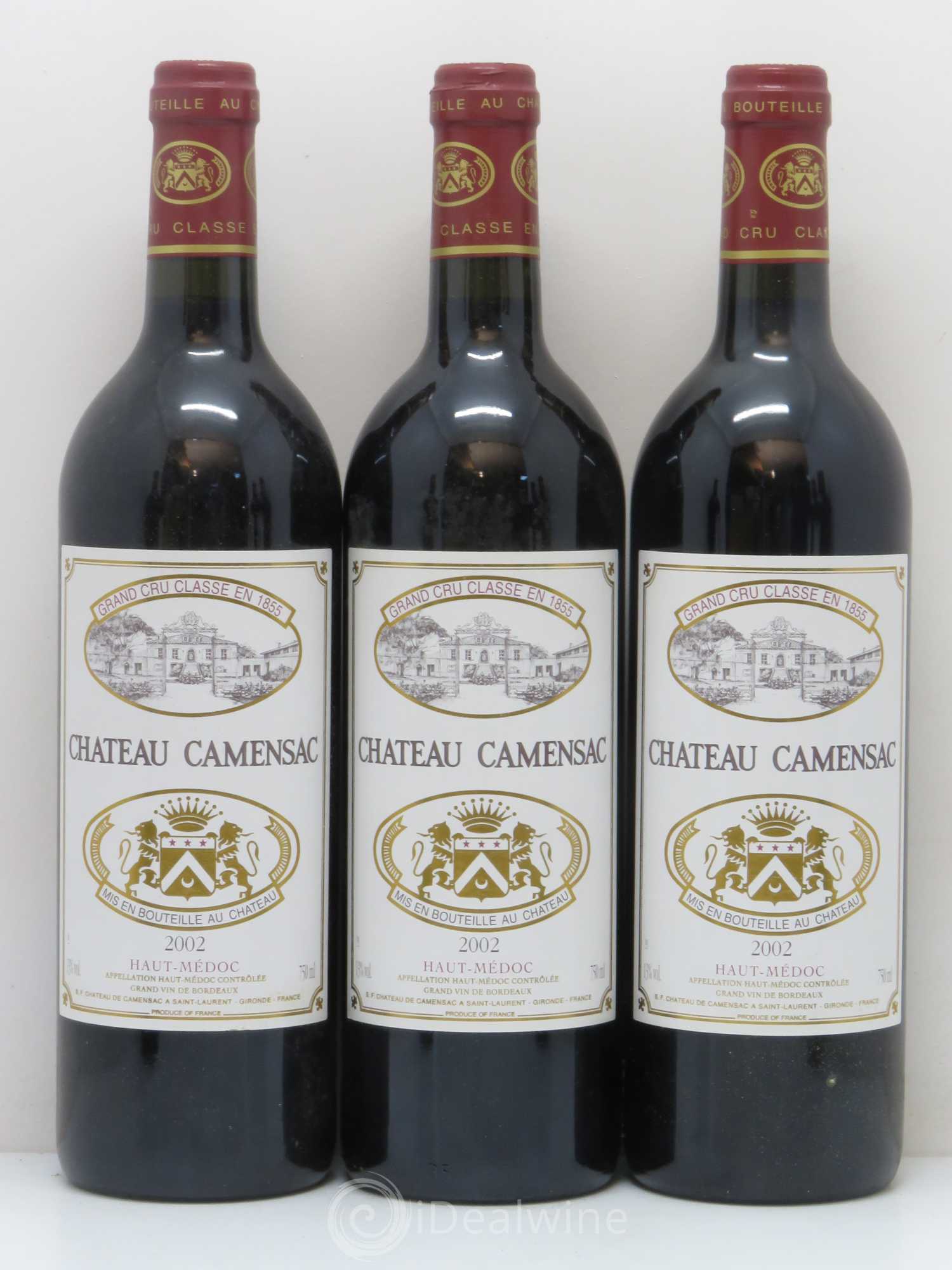 Château Camensac 5ème Grand Cru Classé 2002 - Lot de 12 bouteilles - 4
