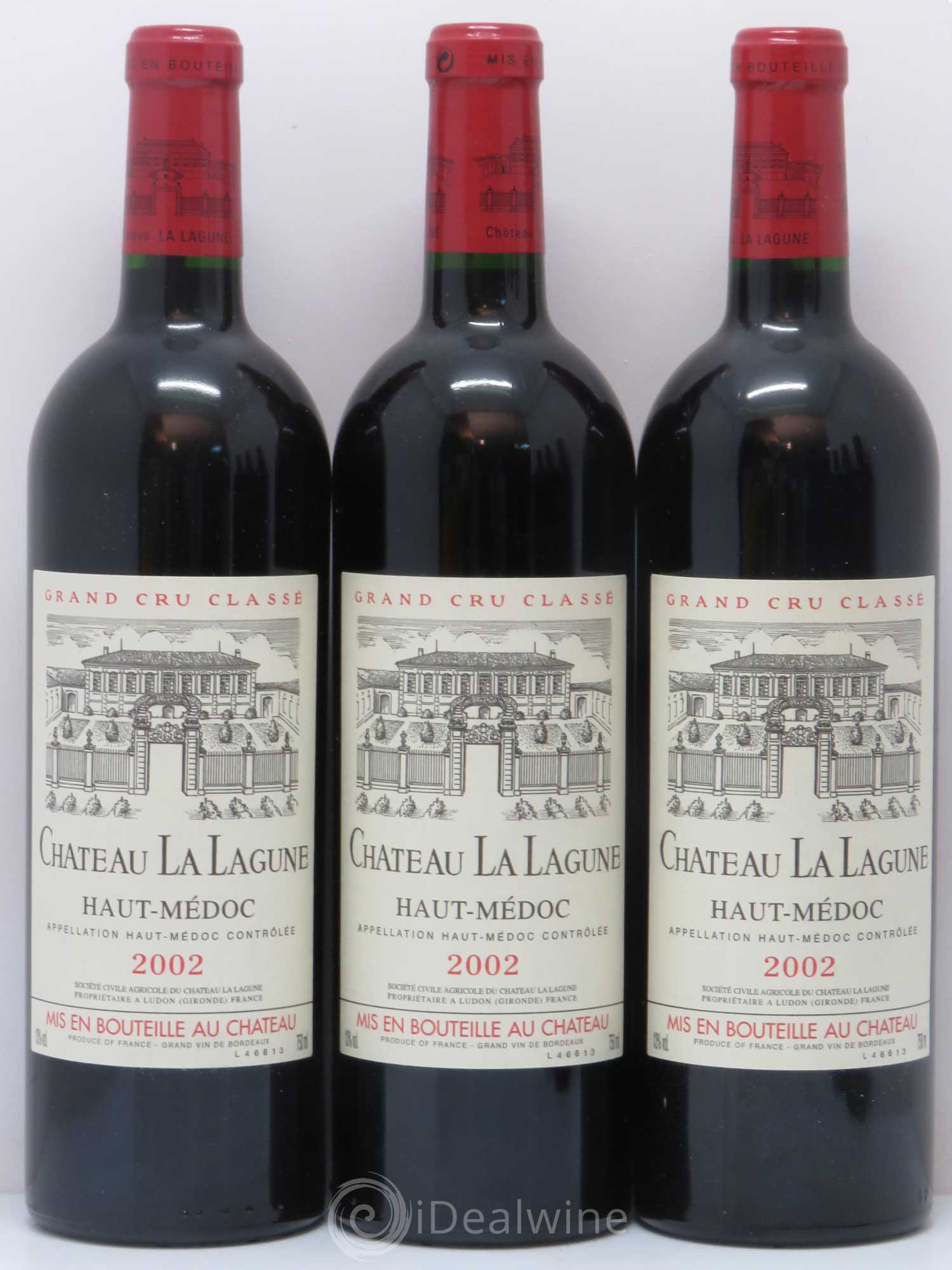 Château la Lagune 3ème Grand Cru Classé 2002 - Lot de 12 bouteilles - 2