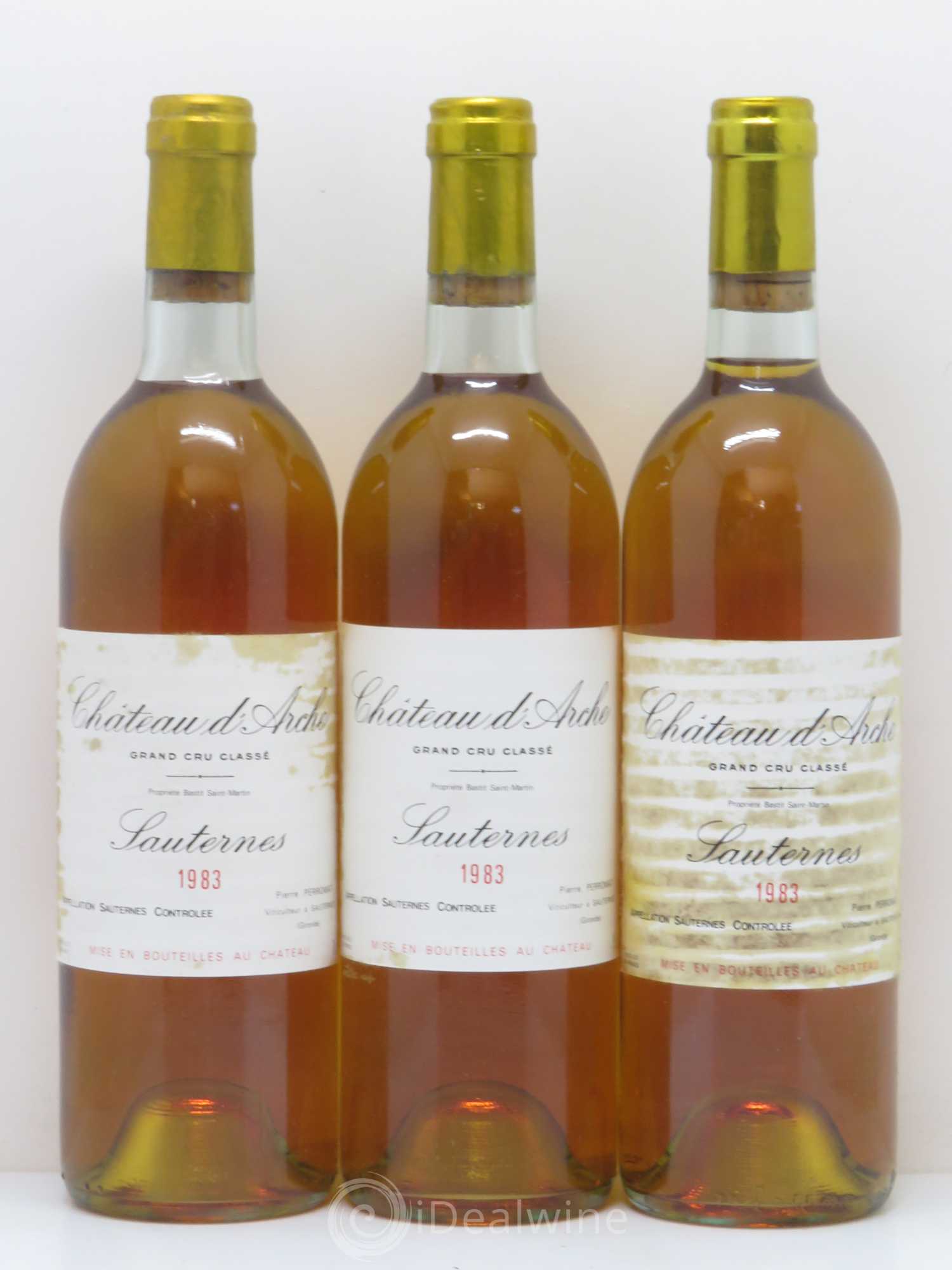 Château d' Arche 2ème Grand Cru Classé 1983 - Lotto di 6 bottiglie - 1