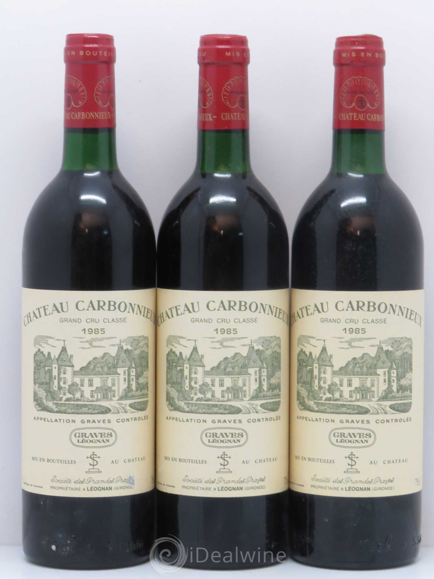 Château Carbonnieux Cru Classé de Graves 1985 - Lot de 11 bouteilles - 3