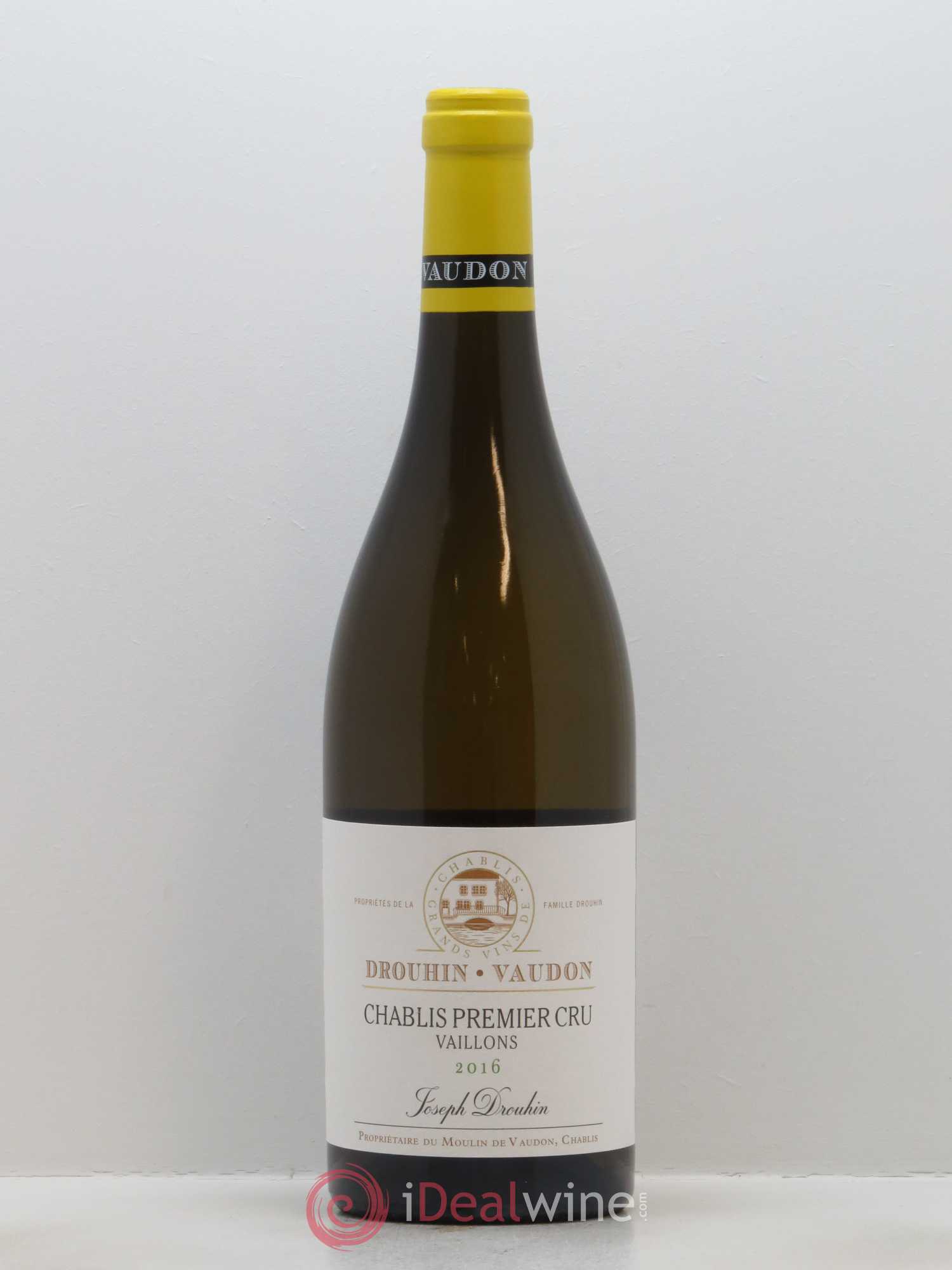 Chablis 1er Cru Vaillons Joseph Drouhin 2016 - Lot de 1 bouteille - 0