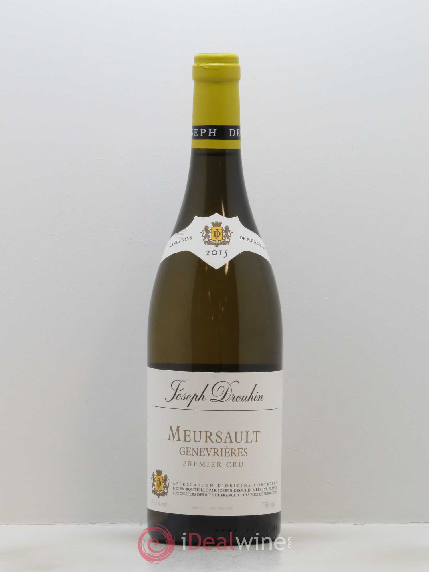 Meursault 1er Cru Les Genevrières Joseph Drouhin 2015 - Lot de 1 bouteille - 0