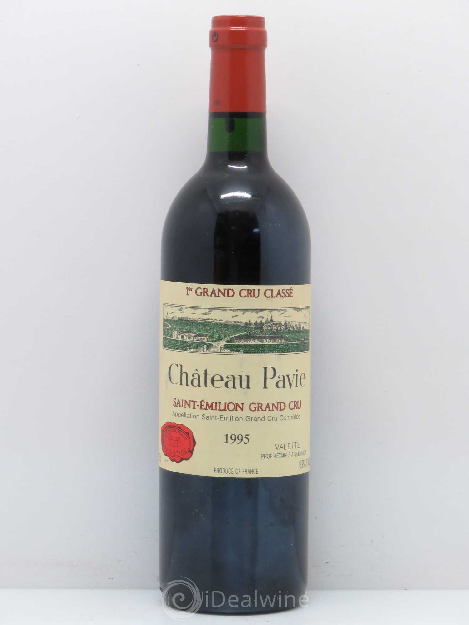 Château Pavie 1er Grand Cru Classé A 1995 - Lot de 1 bouteille - 0