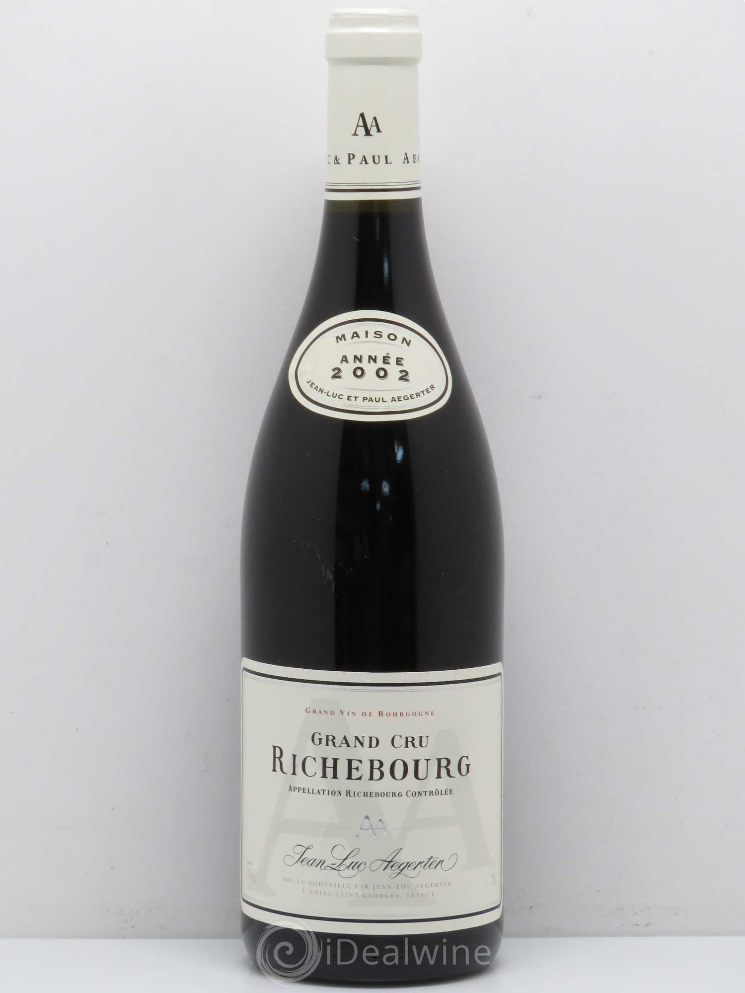 Richebourg Grand Cru Aegerter 2002 - Posten von 1 Flasche - 0
