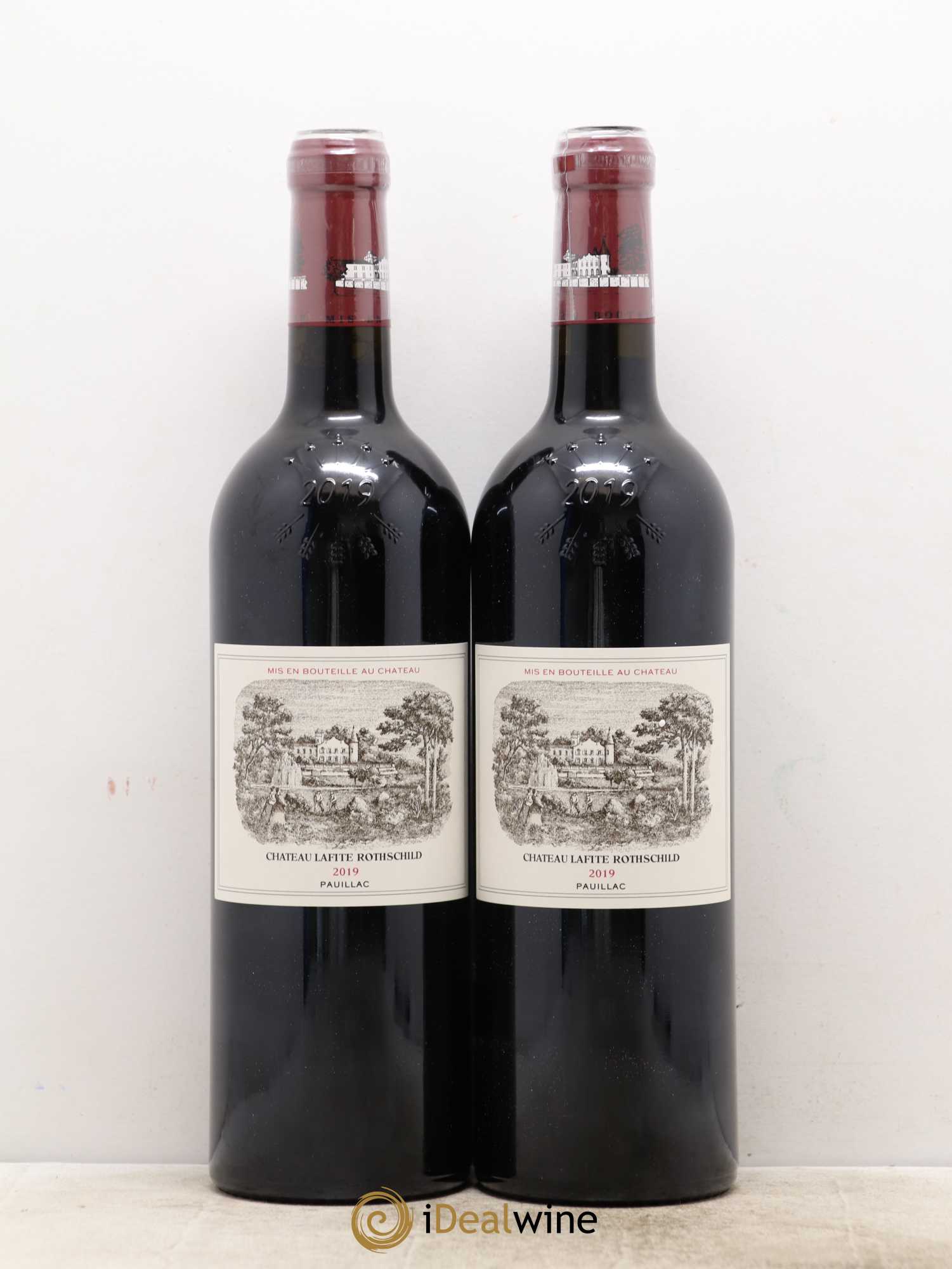 Château Lafite Rothschild 1er Grand Cru Classé 2019 - Lot de 2 bouteilles - 0