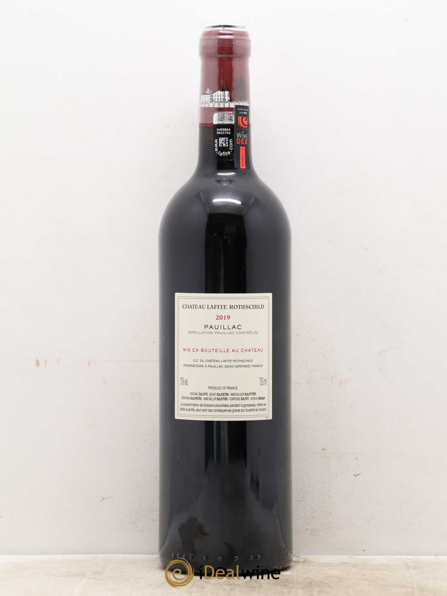 Château Lafite Rothschild 1er Grand Cru Classé 2019 - Lot de 1 bouteille - 1