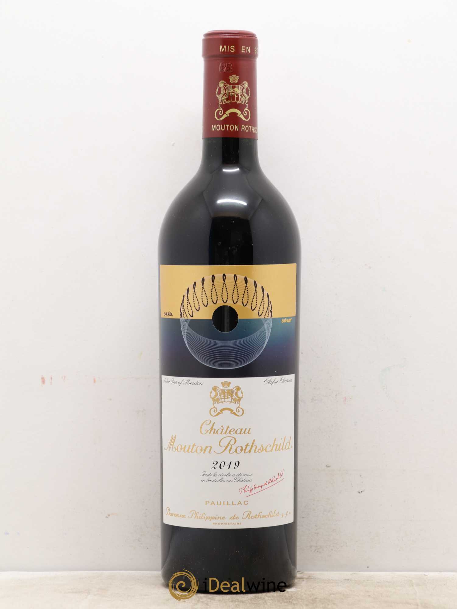 Château Mouton Rothschild 1er Grand Cru Classé 2019 - Lot de 1 bouteille - 0