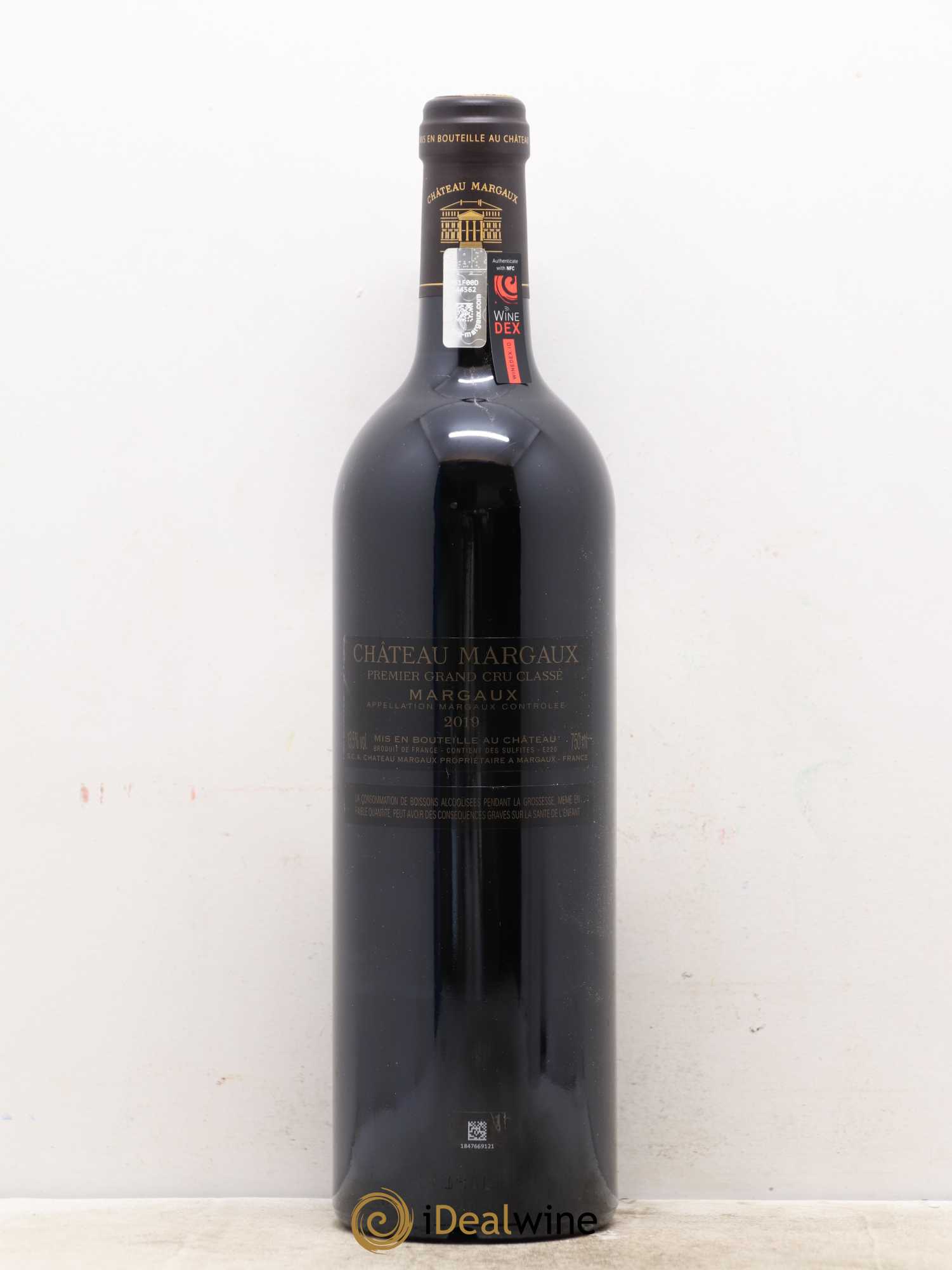 Château Margaux 1er Grand Cru Classé 2019 - Lot de 1 bouteille - 1