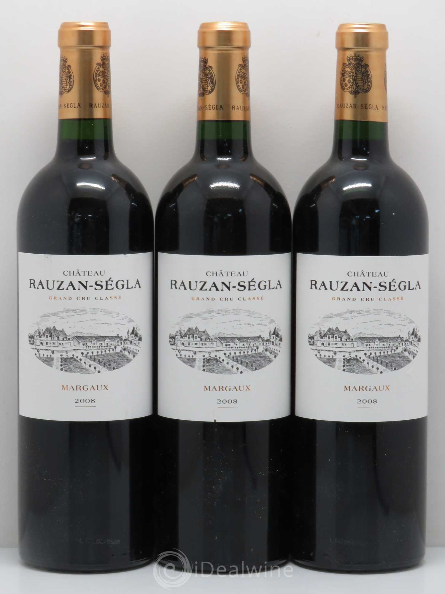 Château Rauzan Ségla Grand Cru Classé 2008 - Lot de 6 bouteilles - 2