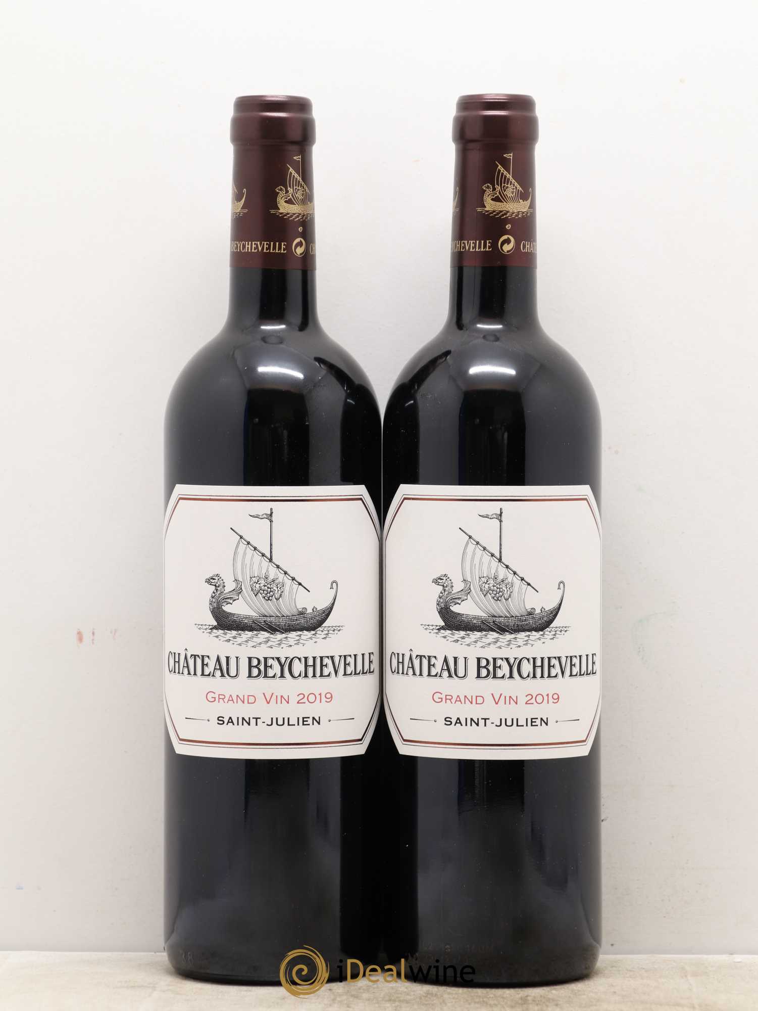 Château Beychevelle 4ème Grand Cru Classé 2019 - Lot de 2 bouteilles - 0