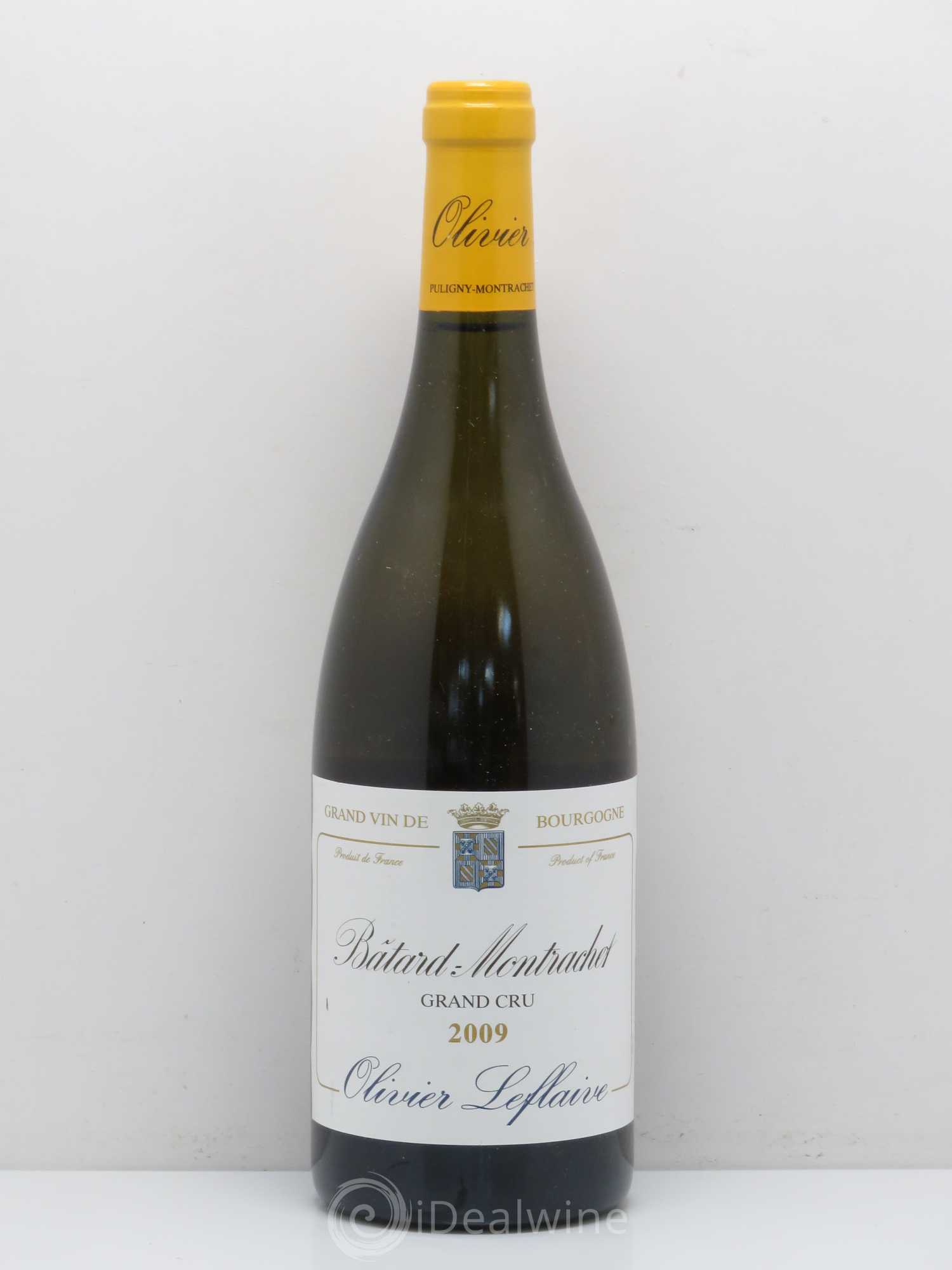 Bâtard-Montrachet Grand Cru Domaine Olivier Leflaive 2009 - Lot de 1 bouteille - 0