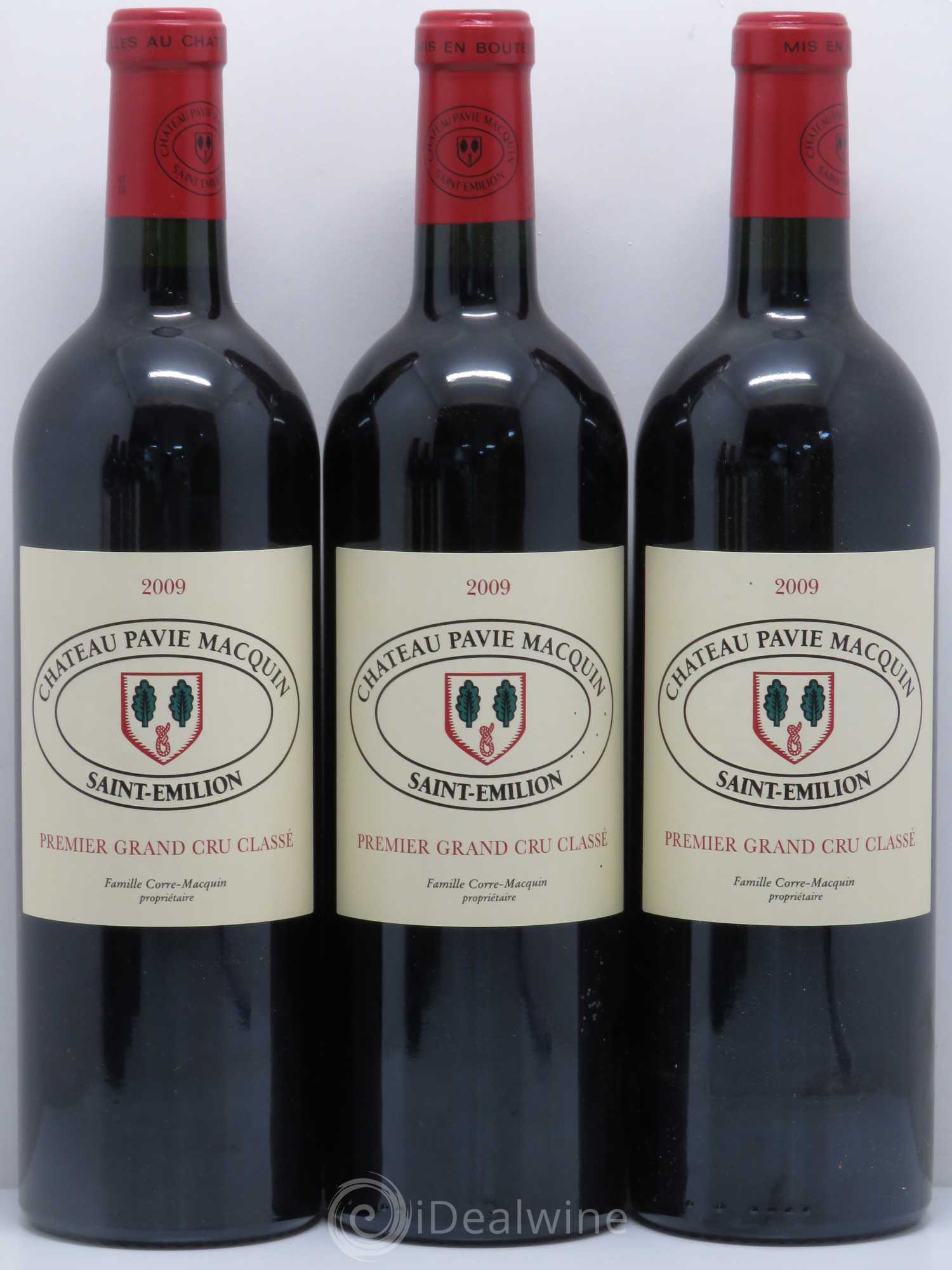 Château Pavie Macquin 1er Grand Cru Classé B 2009 - Lot de 6 bouteilles - 1