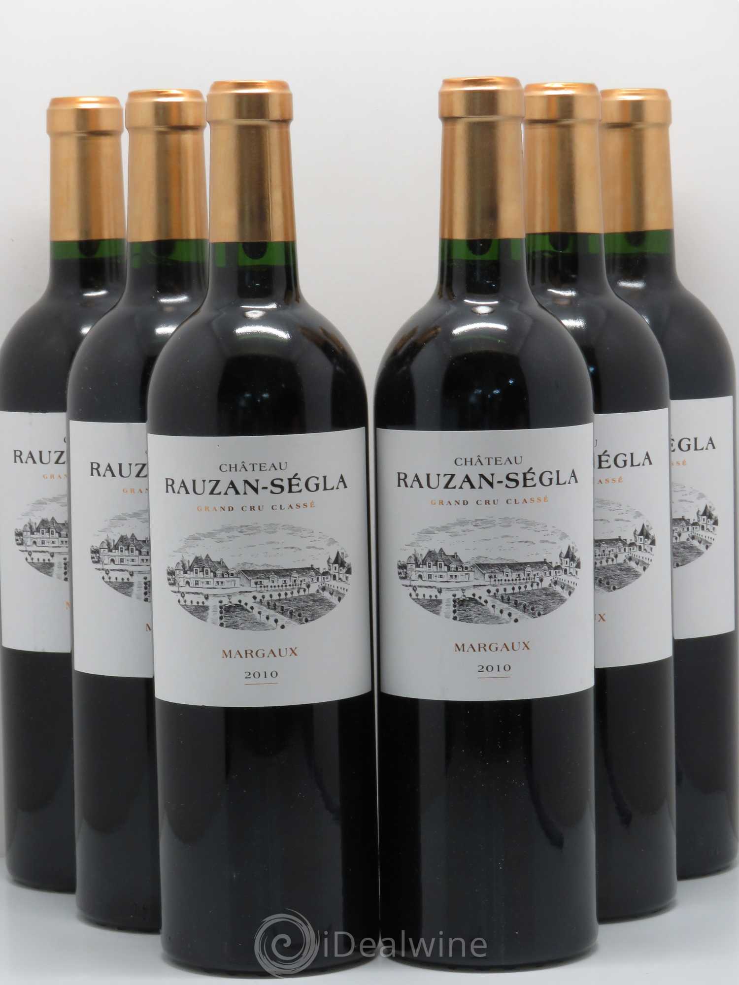 Château Rauzan Ségla Grand Cru Classé 2010 - Lot de 6 bouteilles - 0