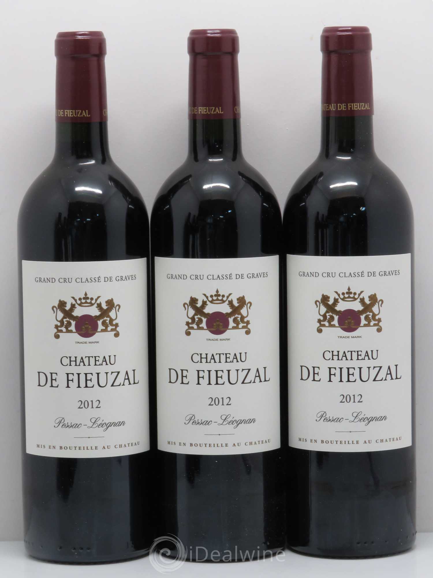 Château de Fieuzal Cru Classé de Graves 2012 - Lot de 6 bouteilles - 1