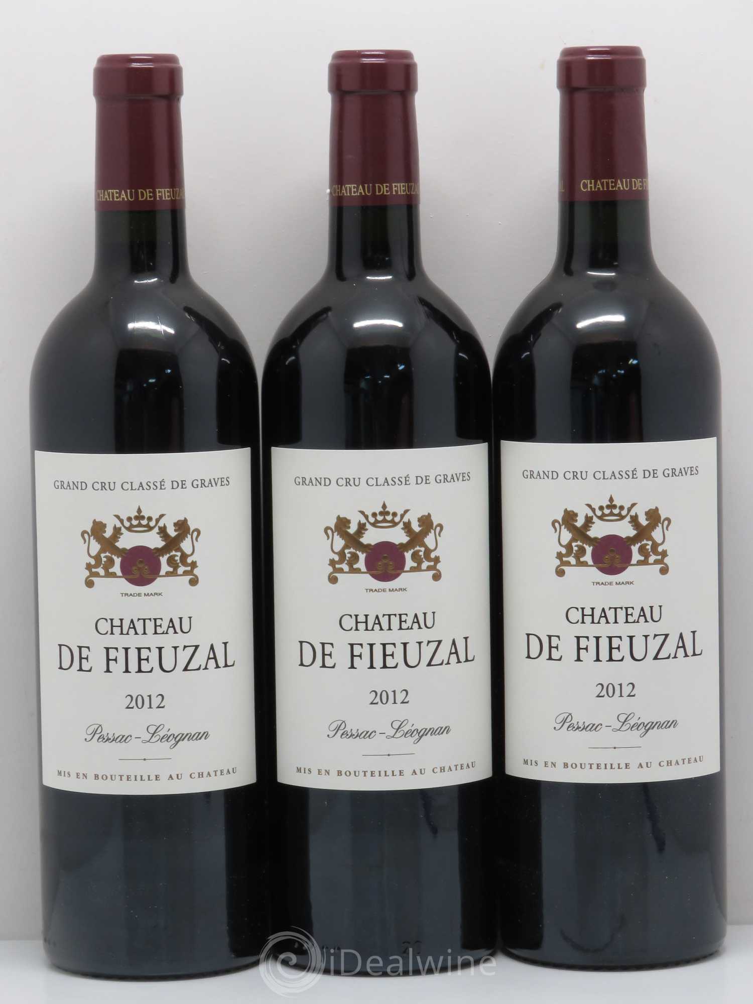Château de Fieuzal Cru Classé de Graves 2012 - Lot de 6 bouteilles - 2