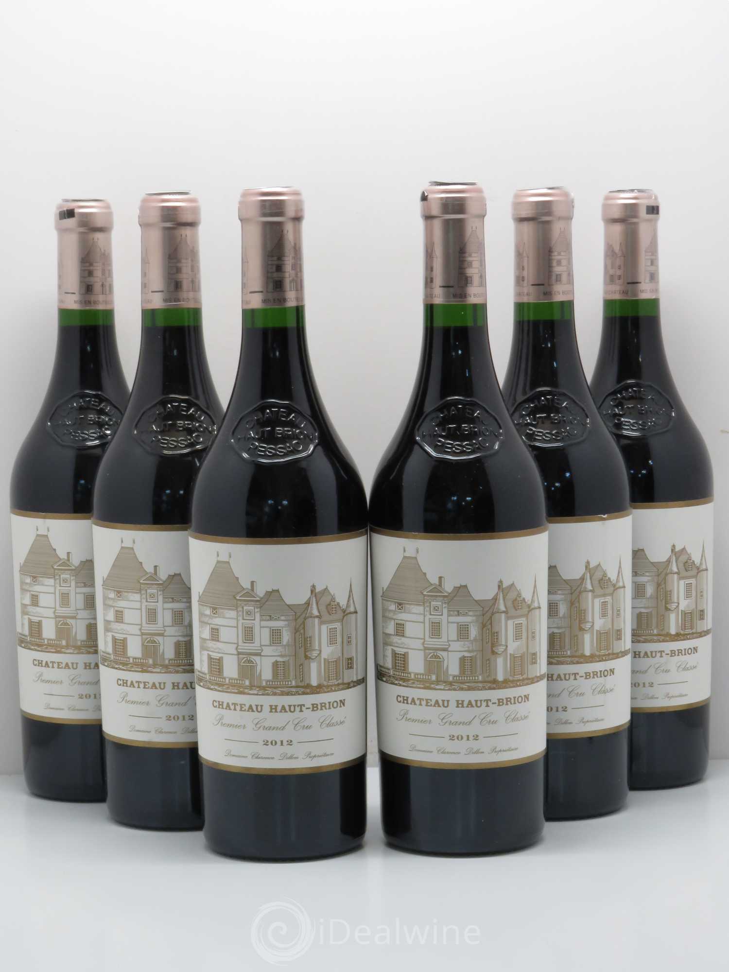 Château Haut Brion 1er Grand Cru Classé 2012 - Lot de 6 bouteilles - 0