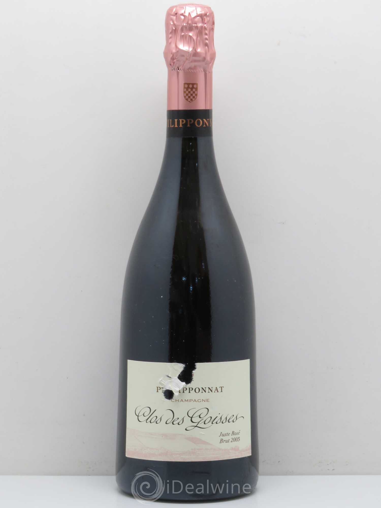 Champagne - Philipponnat Clos des Goisses 2005 - Posten von 1 Flasche - 0