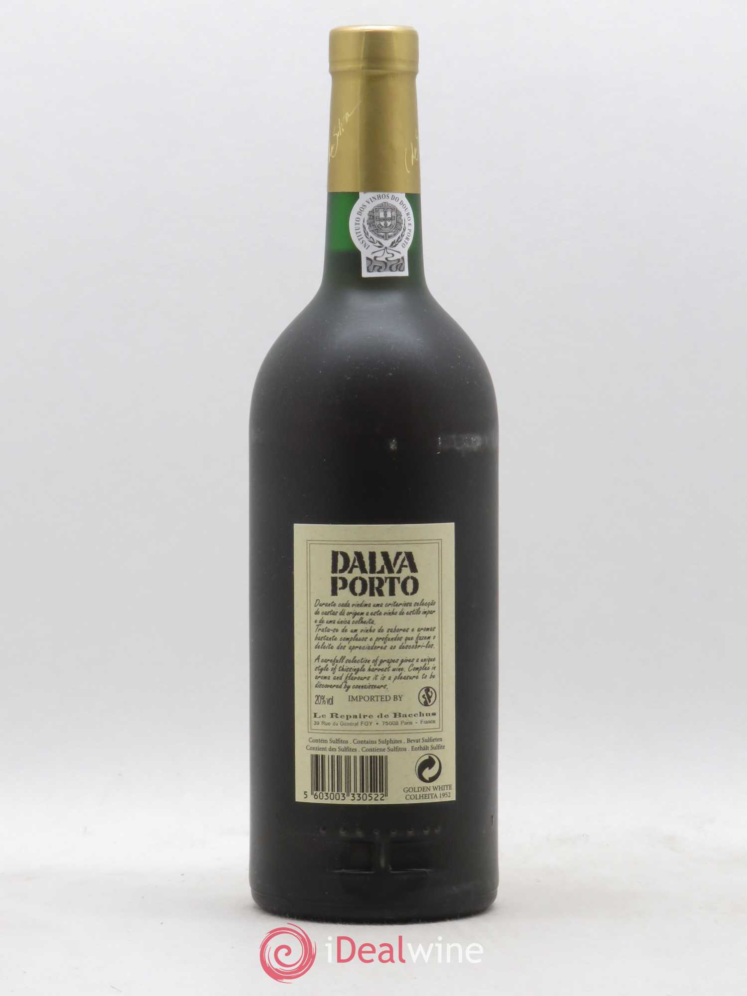 Porto Dalva Colheita Golden White 1952 - Posten von 1 Flasche - 1