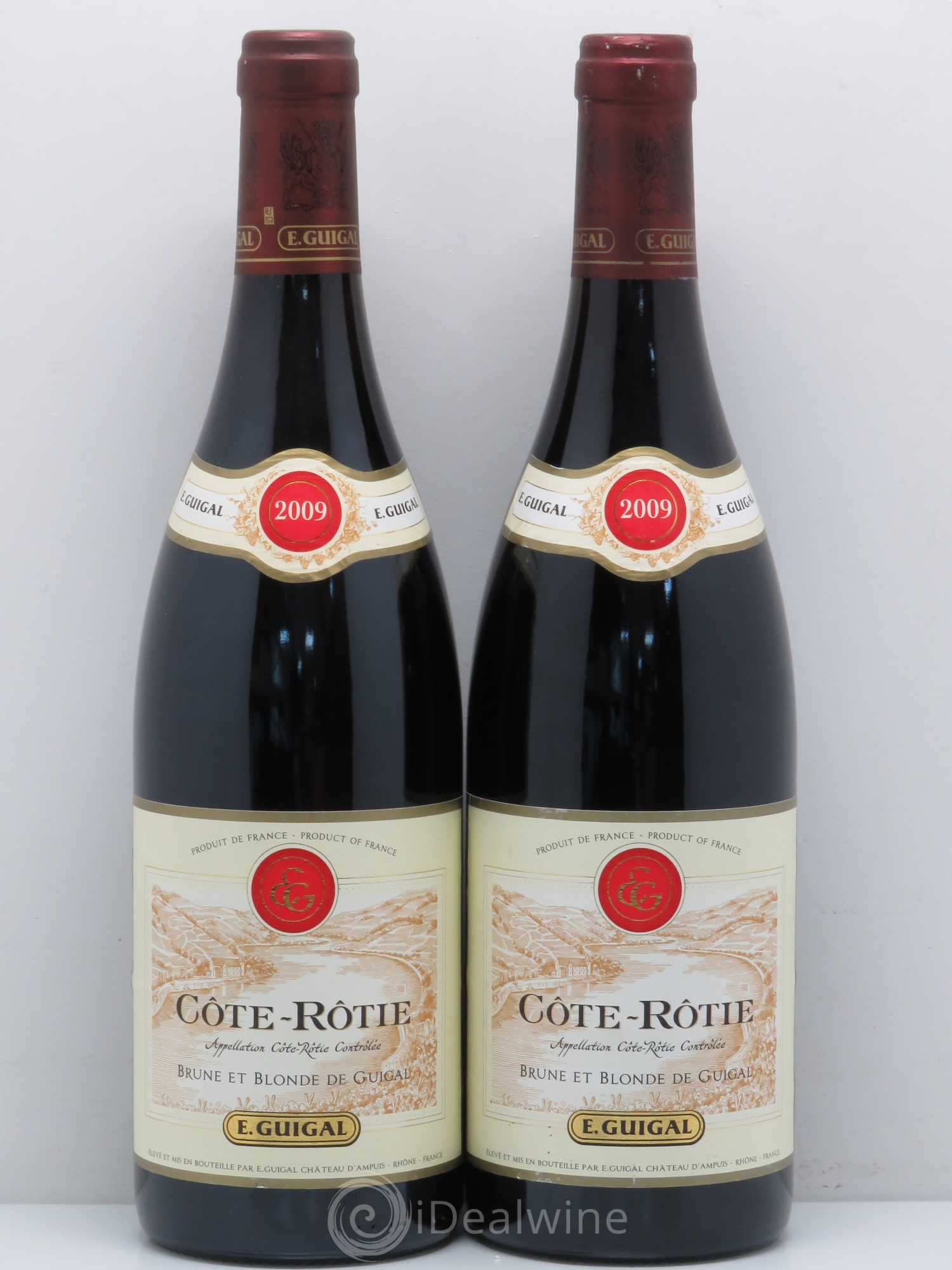 Côte-Rôtie Côtes Brune et Blonde Guigal 2009 - Lot de 5 bouteilles - 2