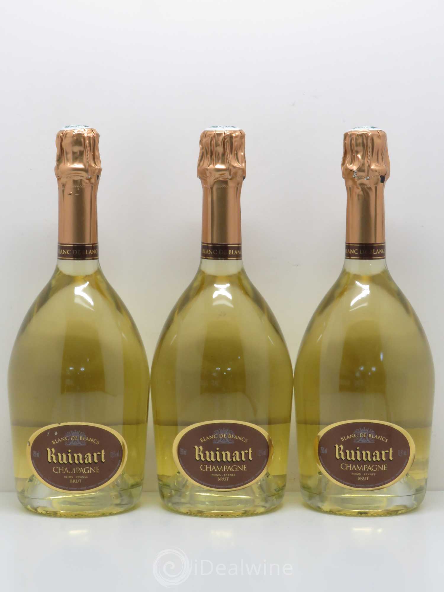 Blanc de Blancs Brut Ruinart - Lot de 3 bouteilles - 0