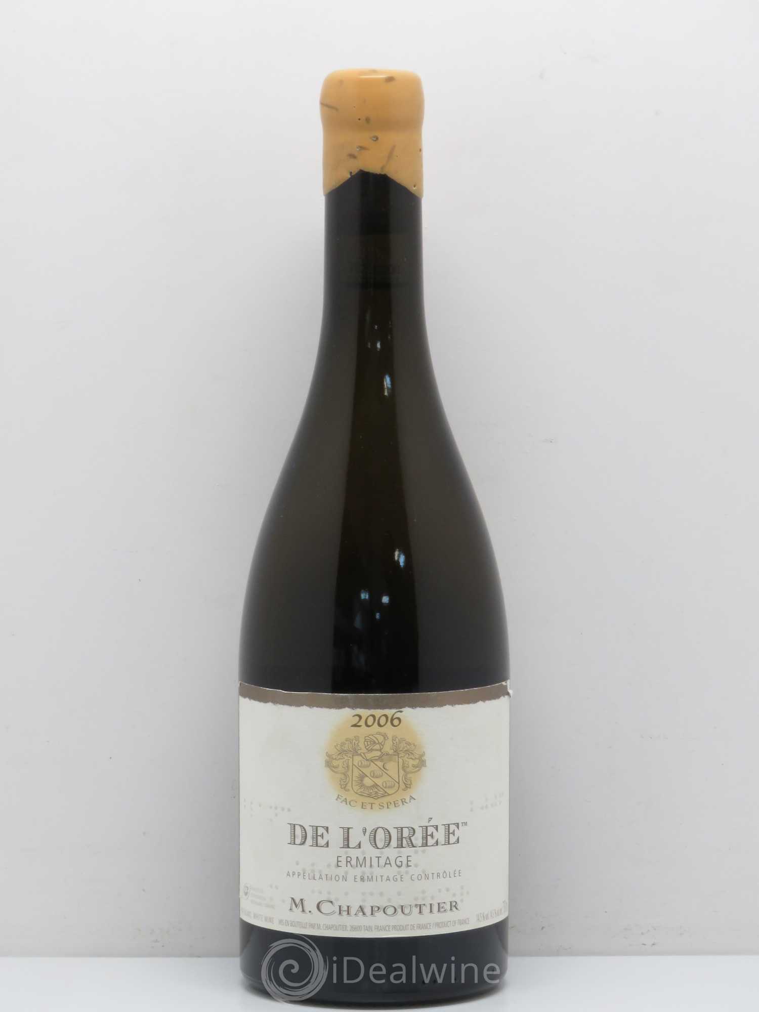Hermitage Ermitage de l'Orée Chapoutier 2006 - Lot de 1 bouteille - 0