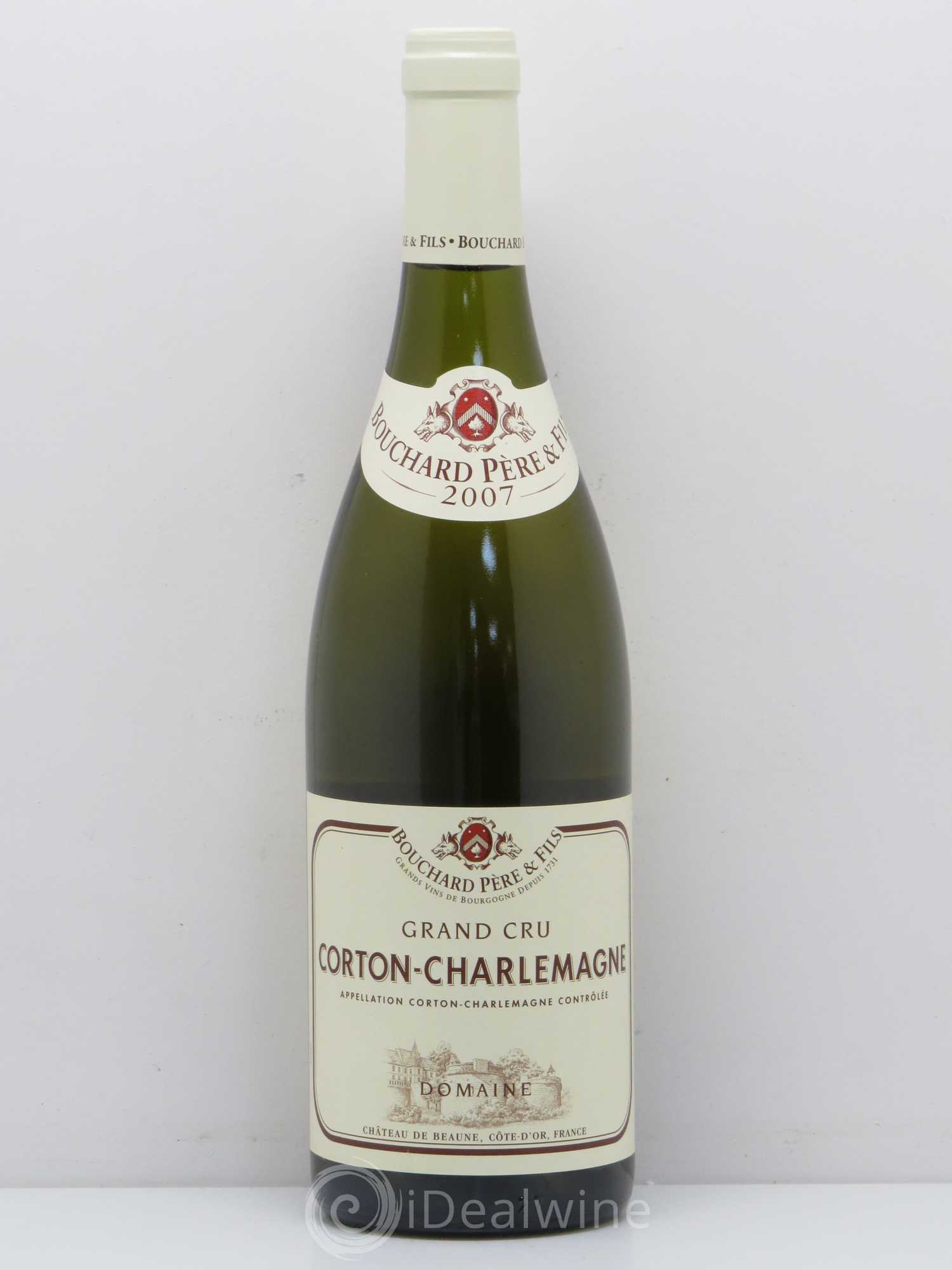 Corton-Charlemagne Grand Cru Bouchard Père & Fils 2007 - Lot de 1 bouteille - 0