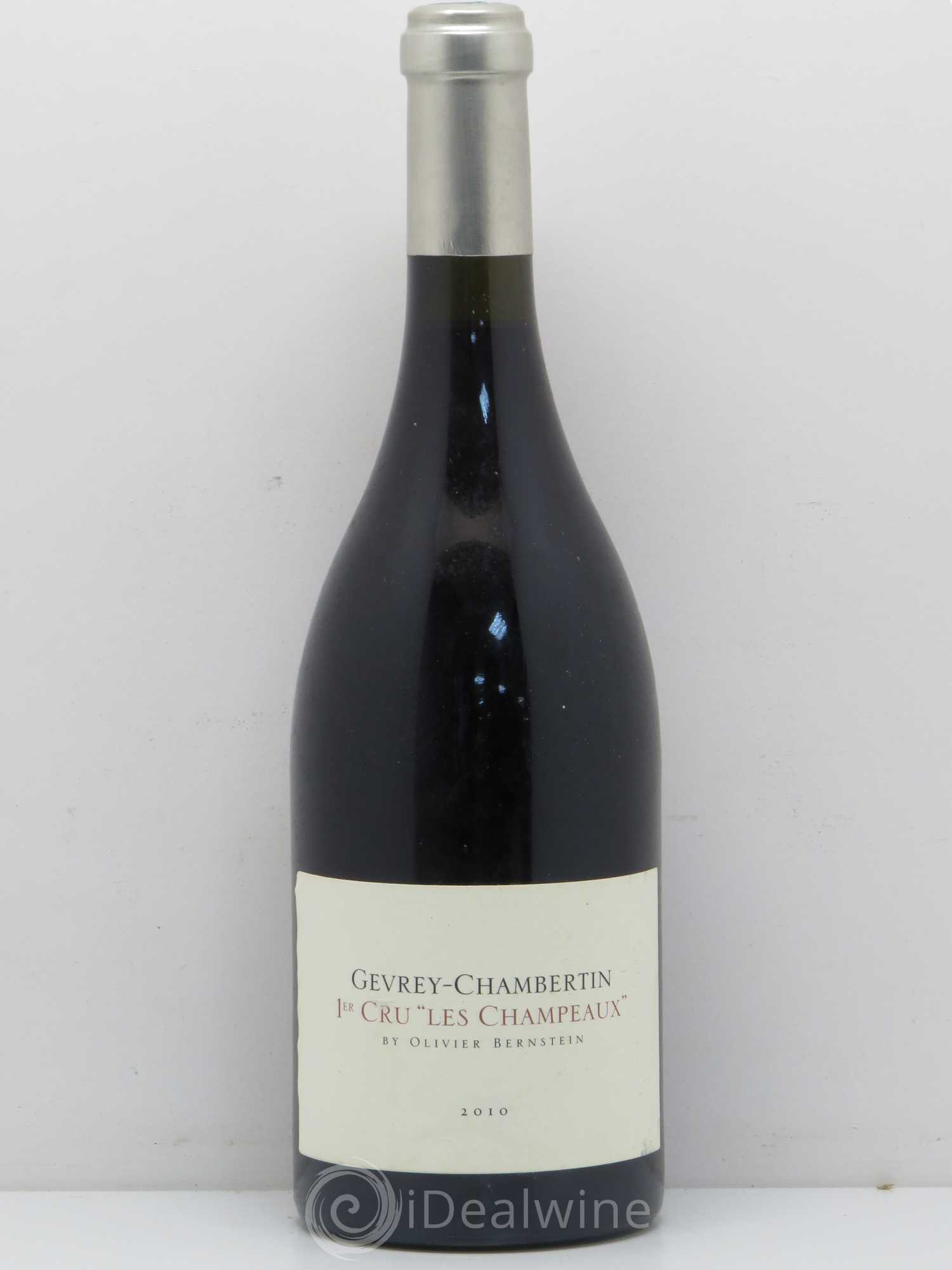 Gevrey-Chambertin 1er Cru Les Champeaux Olivier Bernstein 2010 - Lot de 1 bouteille - 0