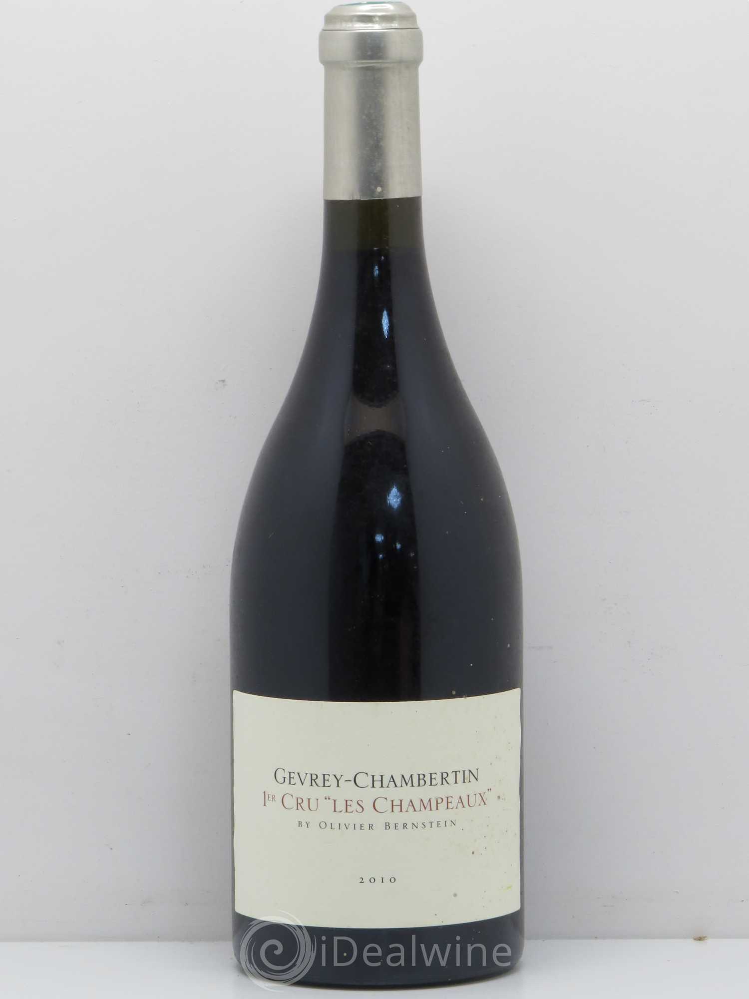 Gevrey-Chambertin 1er Cru Les Champeaux Olivier Bernstein 2010 - Lot de 1 bouteille - 0