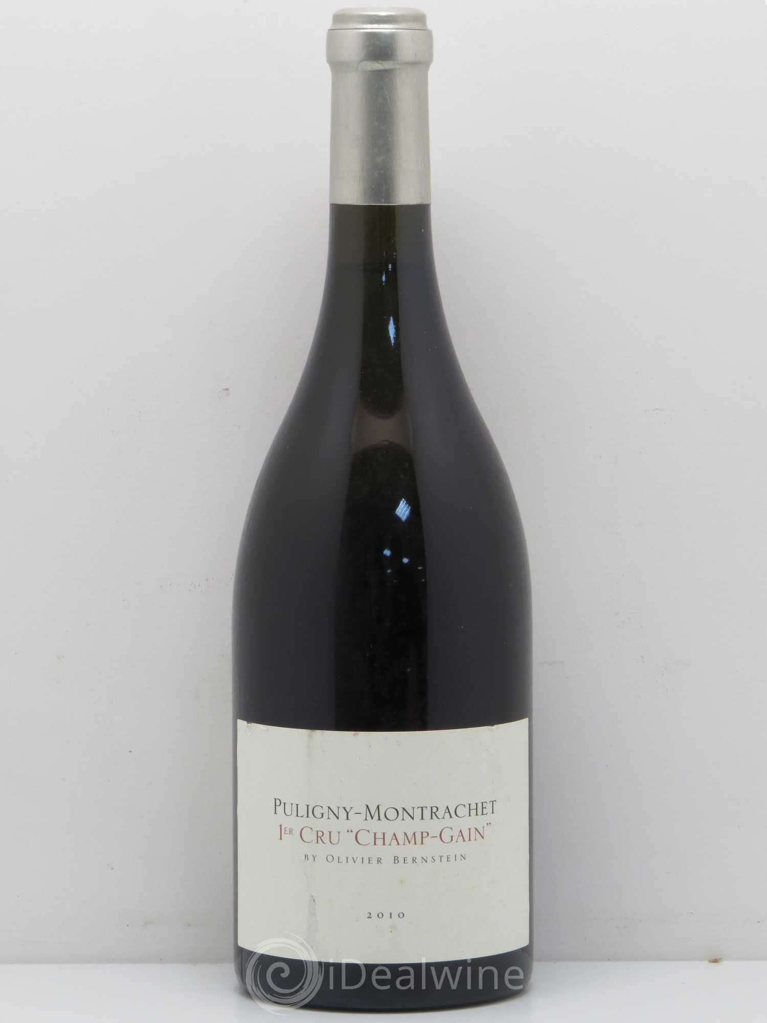 Puligny-Montrachet 1er Cru Champ Gain Olivier Bernstein 2010 - Posten von 1 Flasche - 0