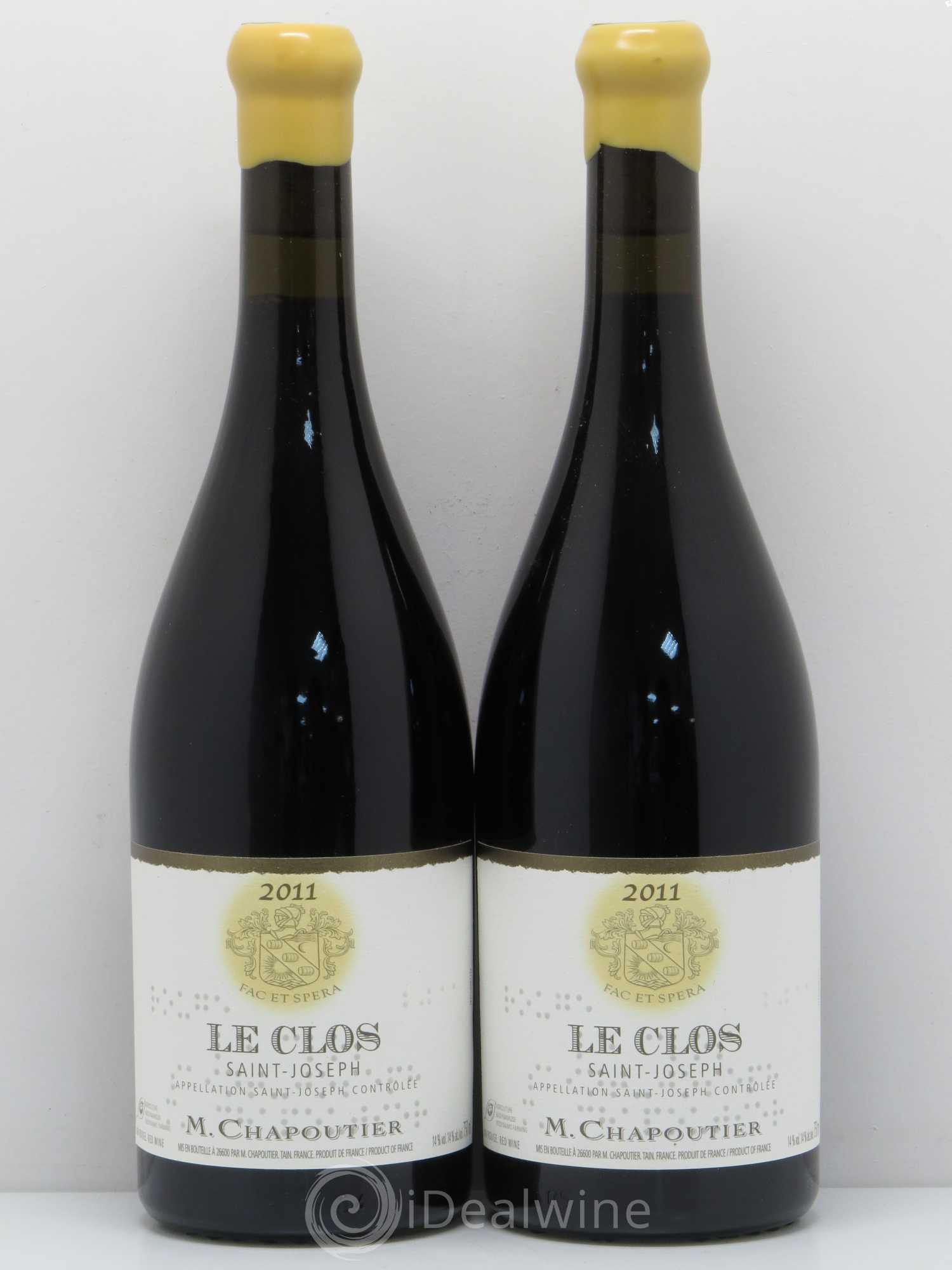 Saint-Joseph Le Clos Chapoutier 2011 - Lot de 2 bouteilles - 0