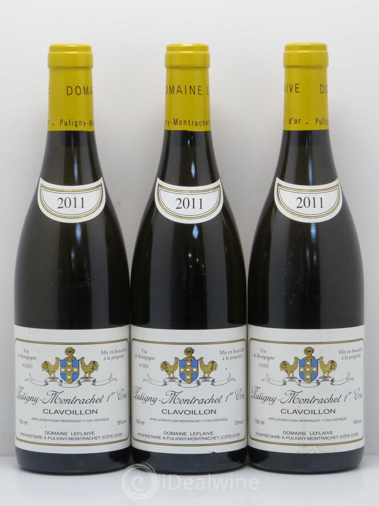Puligny-Montrachet 1er Cru Clavoillon Leflaive (Domaine) 2011 - Lot de 3 bouteilles - 0