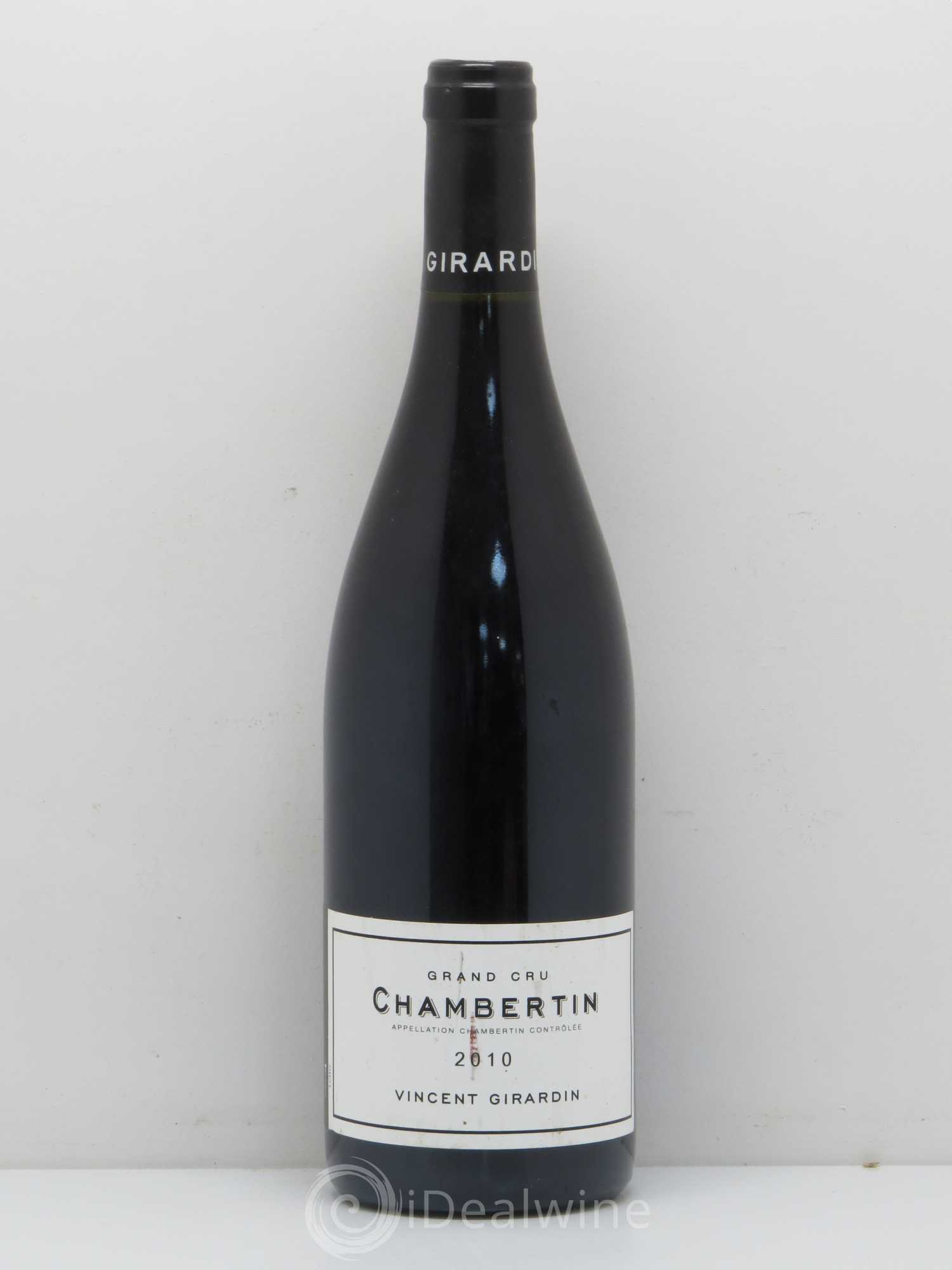 Chambertin Grand Cru Vincent Girardin 2010 - Lot de 1 bouteille - 0