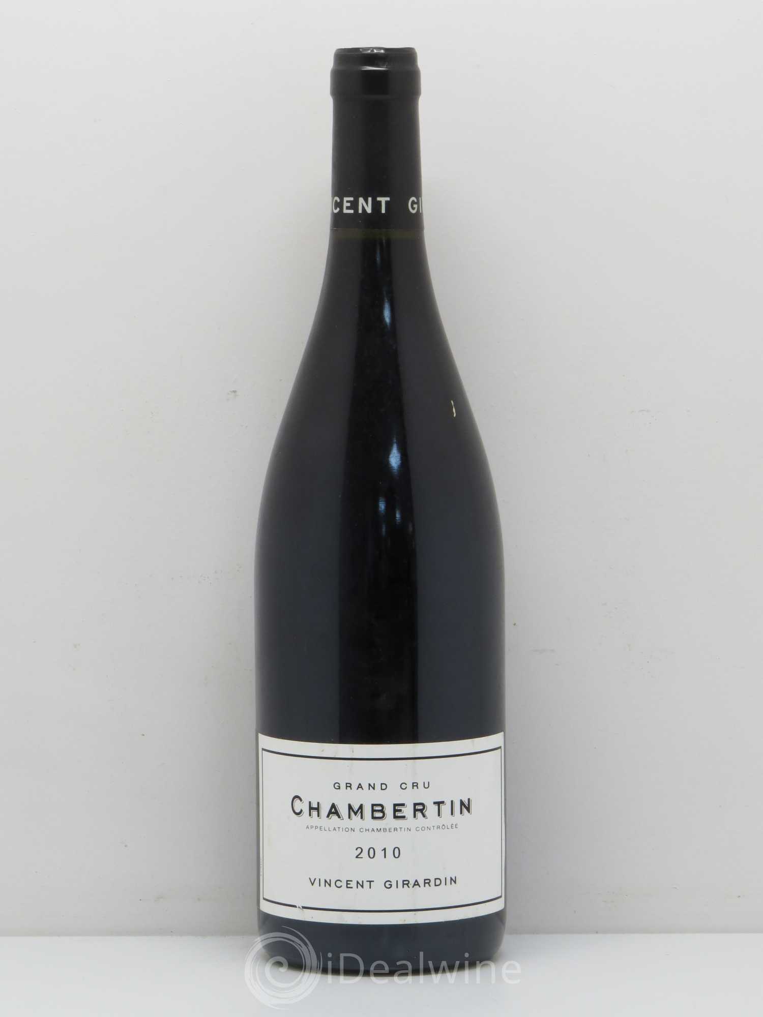 Chambertin Grand Cru Vincent Girardin 2010 - Lot de 1 bouteille - 0