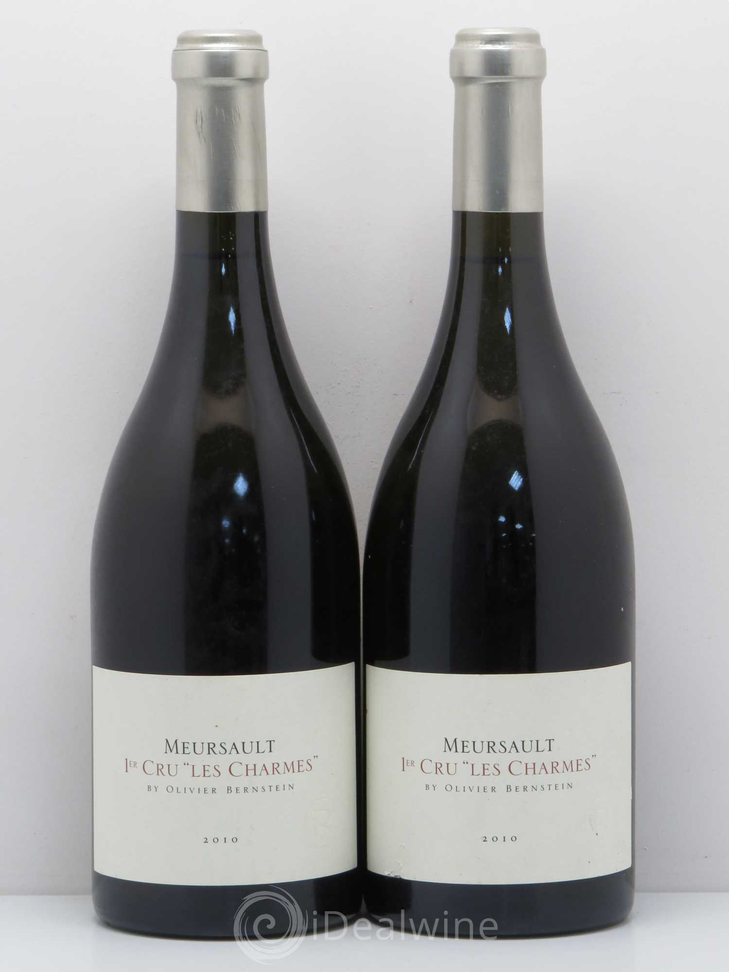 Meursault 1er Cru Les Charmes Olivier Bernstein 2010 - Posten von 2 Flaschen - 0
