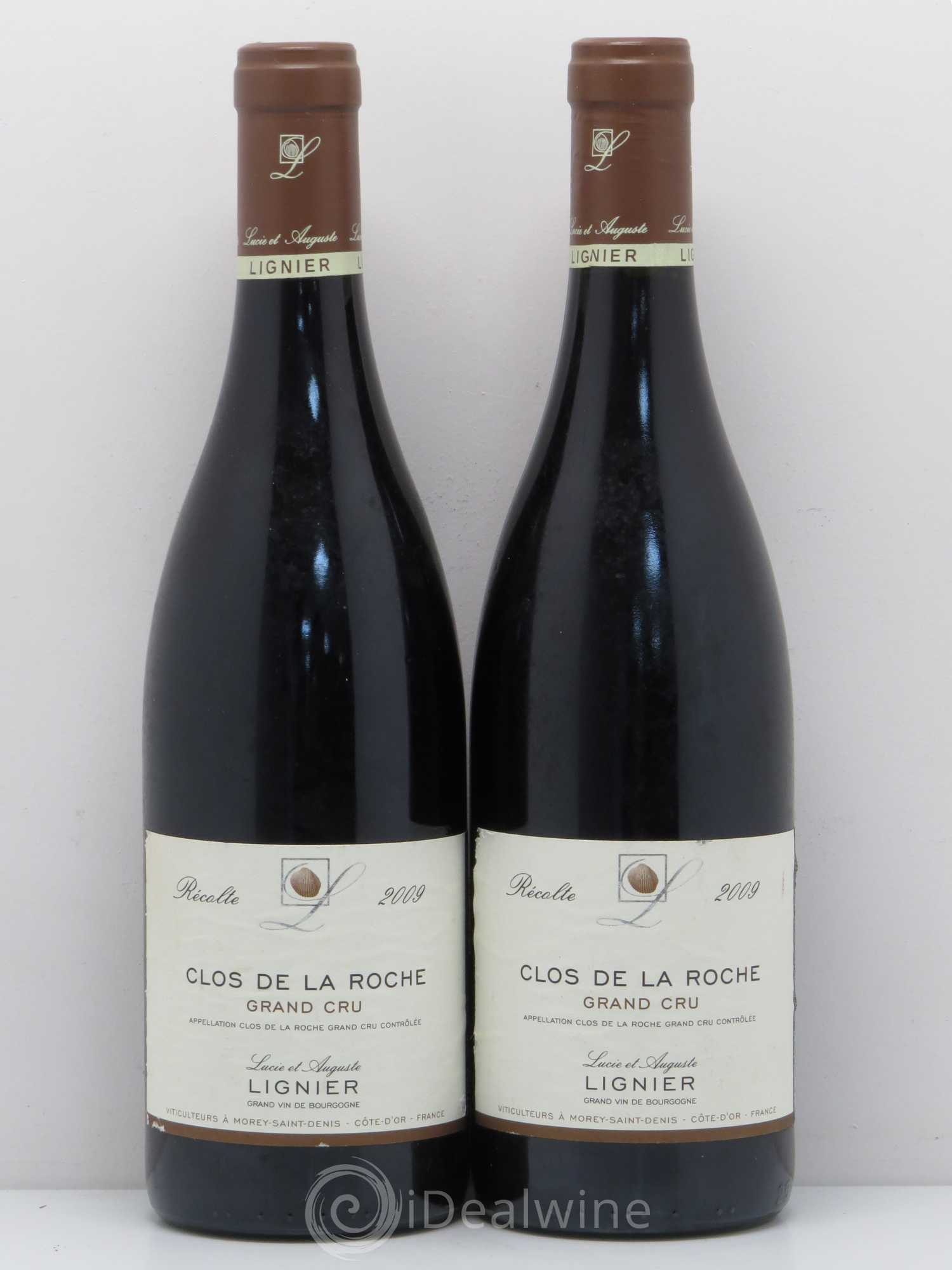 Clos de la Roche Grand Cru Lucie Et Auguste Lignier 2009 - Lot de 2 bouteilles - 0