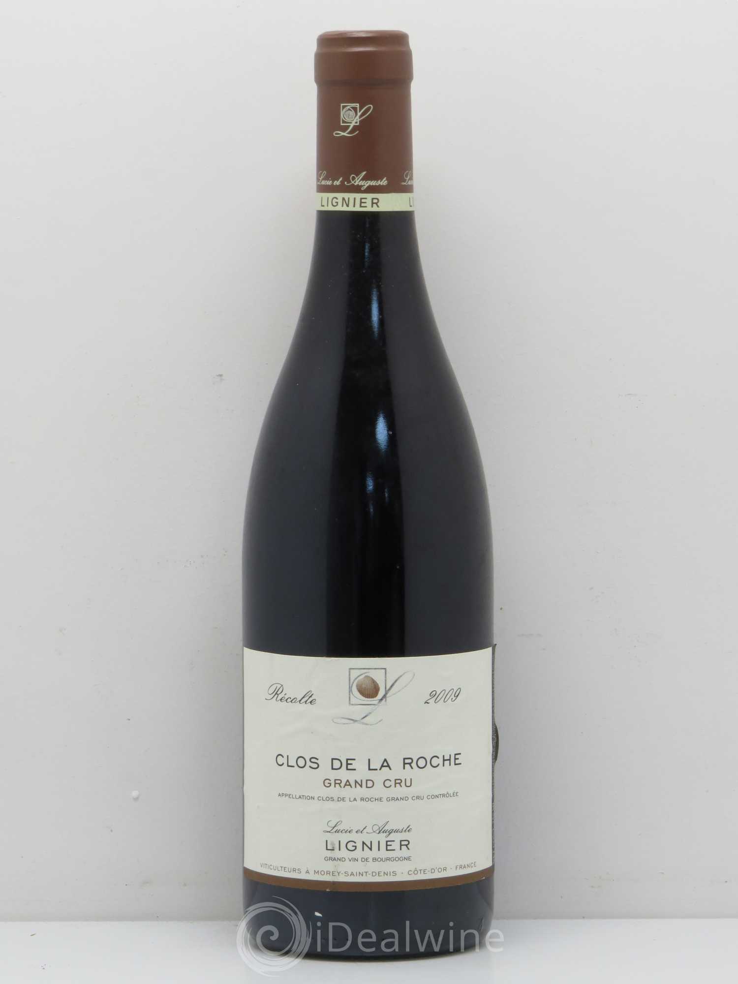 Clos de la Roche Grand Cru Lucie Et Auguste Lignier 2009 - Lot de 1 bouteille - 0