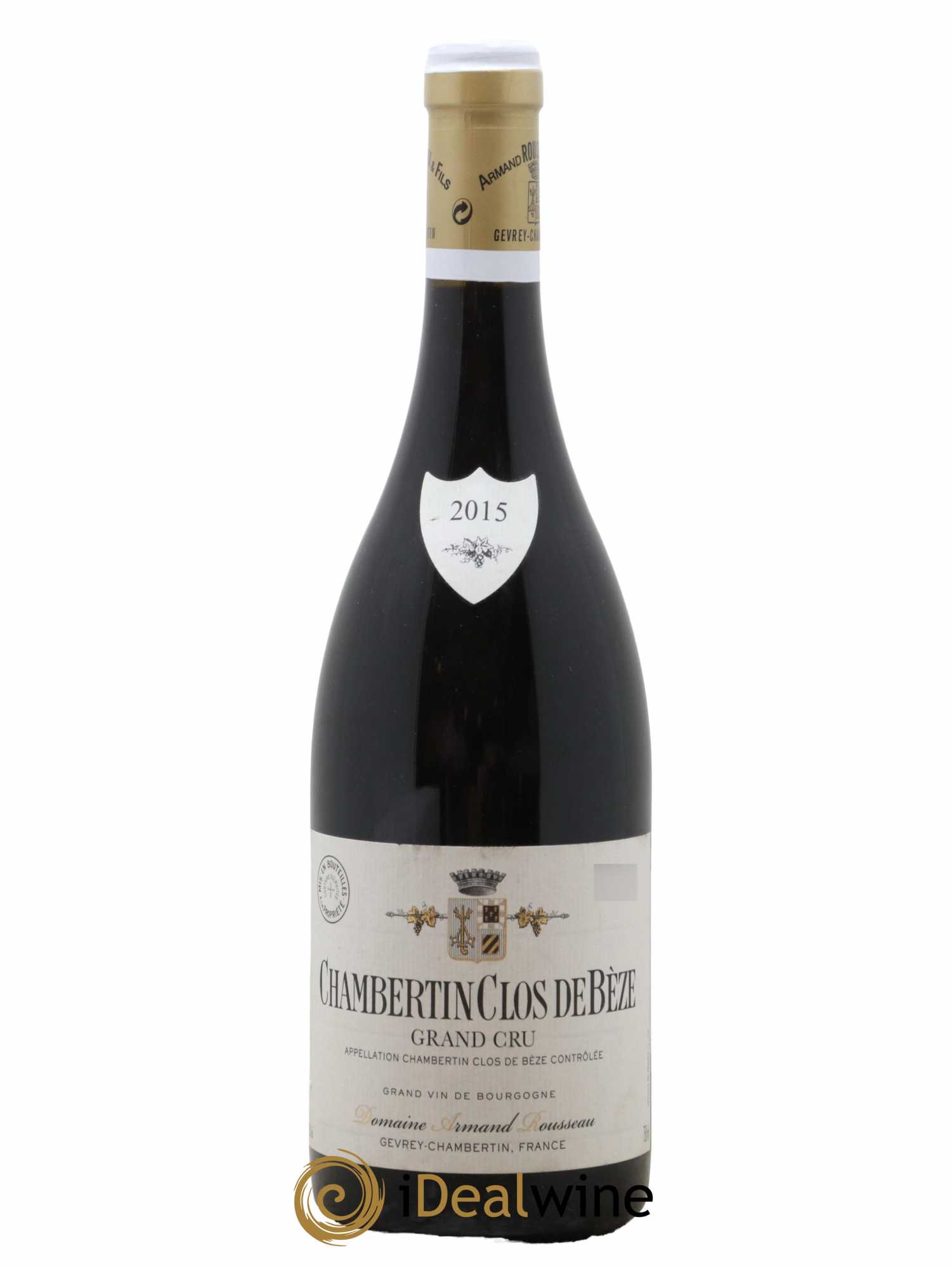 Chambertin Clos de Bèze Grand Cru Armand Rousseau (Domaine) 2015 - Lot de 1 bouteille - 0
