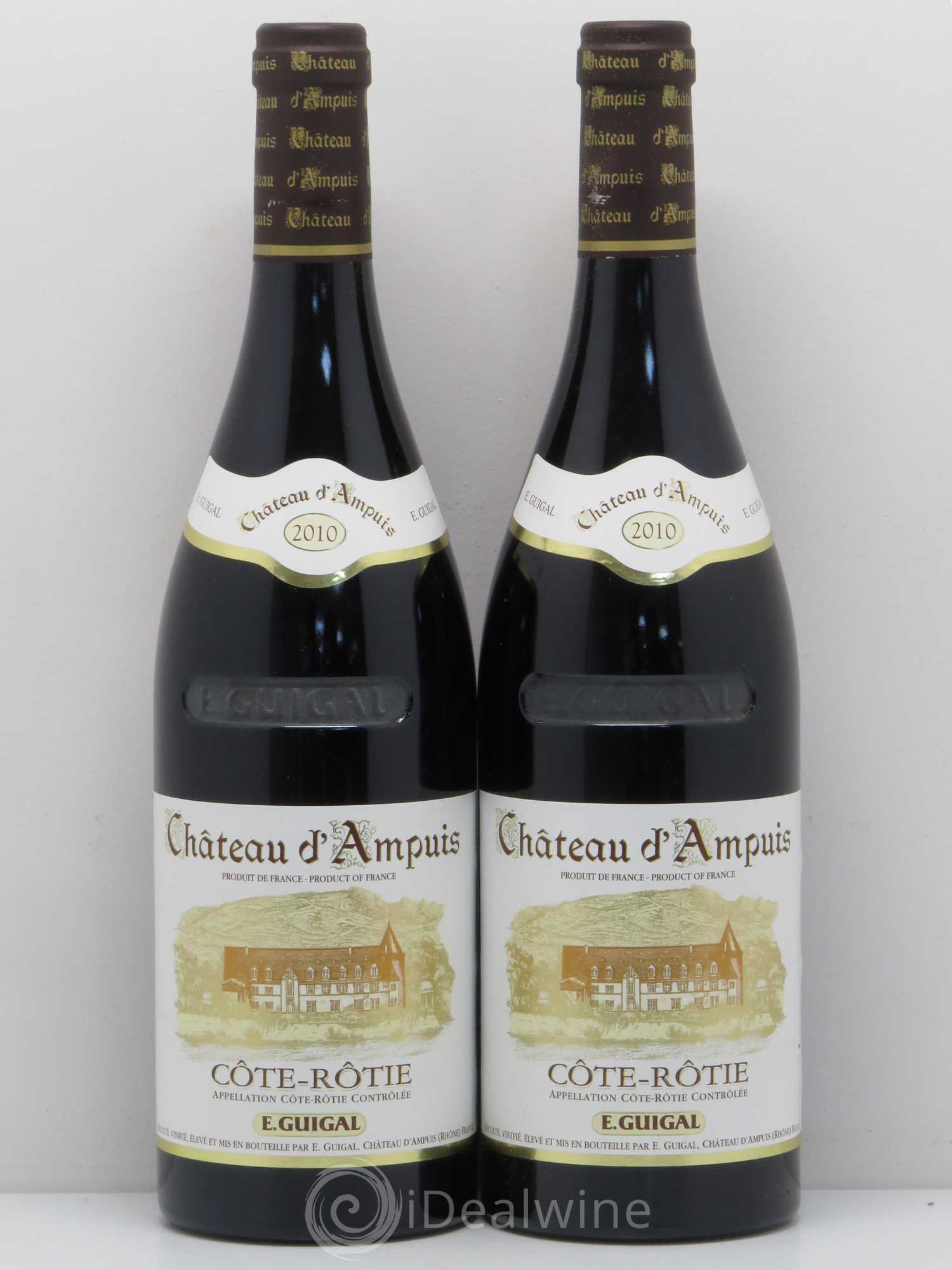 Côte-Rôtie Château d'Ampuis Guigal 2010 - Lot de 2 bouteilles - 0