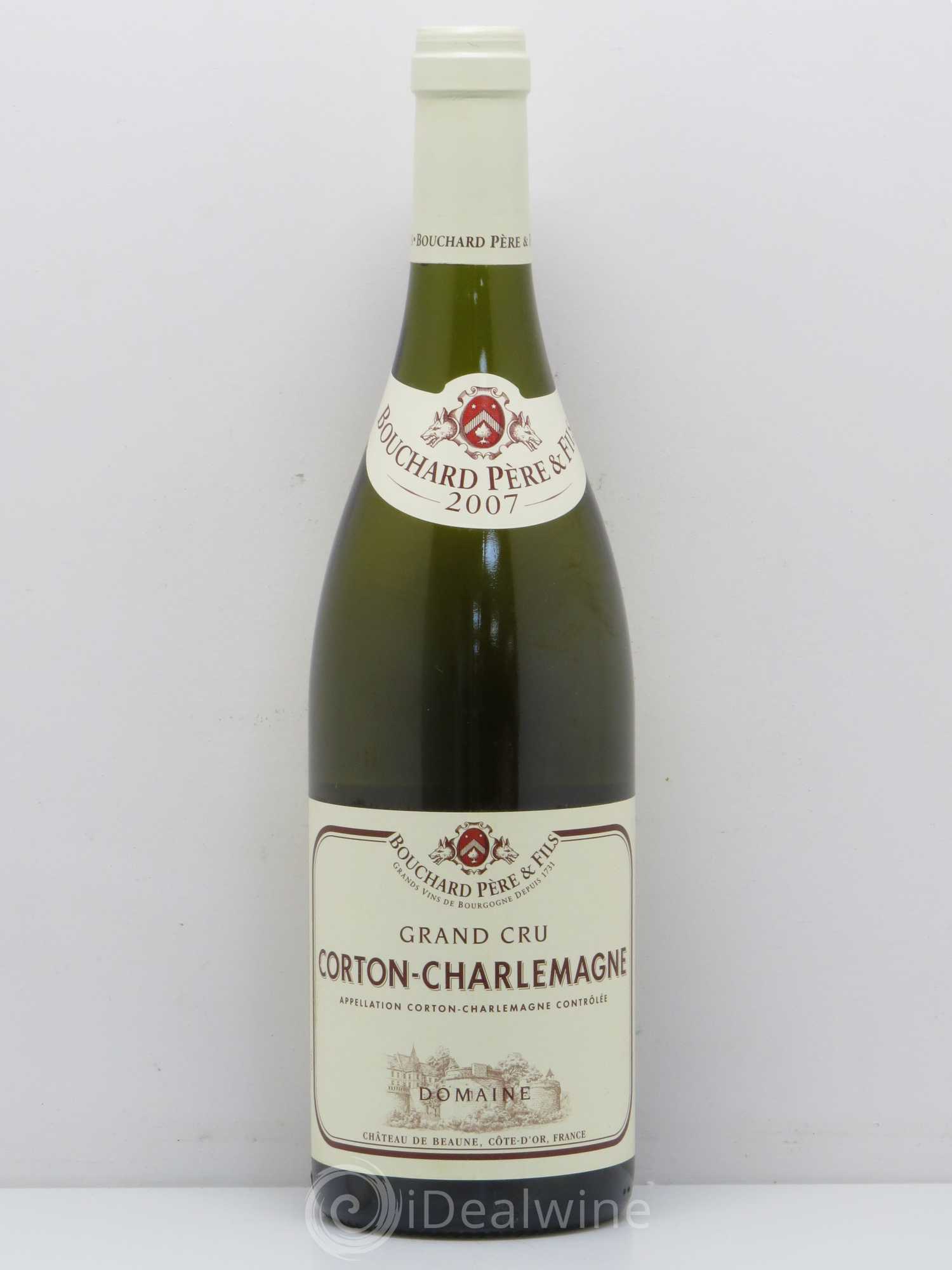 Corton-Charlemagne Grand Cru Bouchard Père & Fils 2007 - Lot de 1 bouteille - 0